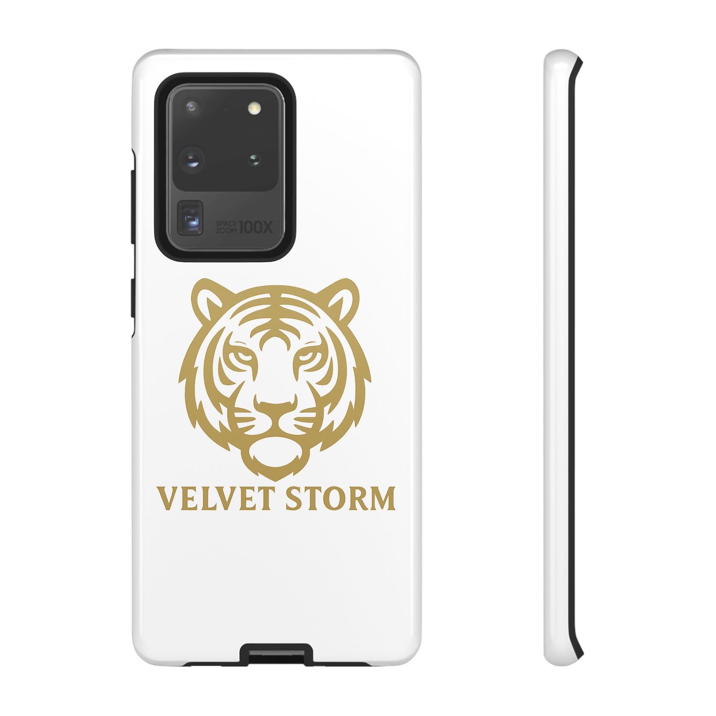 Stylish Phone Case for Tough Protection, Tiger Design, Velvet Storm, Gifts for Animal Lovers, Unique Phone Accessories