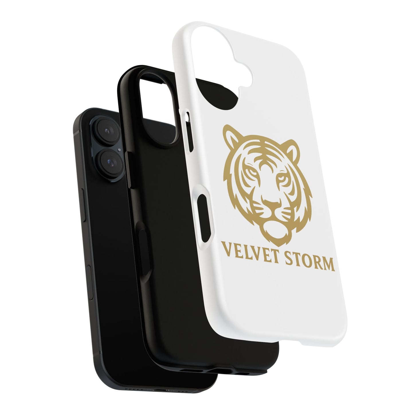 Stylish Phone Case for Tough Protection, Tiger Design, Velvet Storm, Gifts for Animal Lovers, Unique Phone Accessories