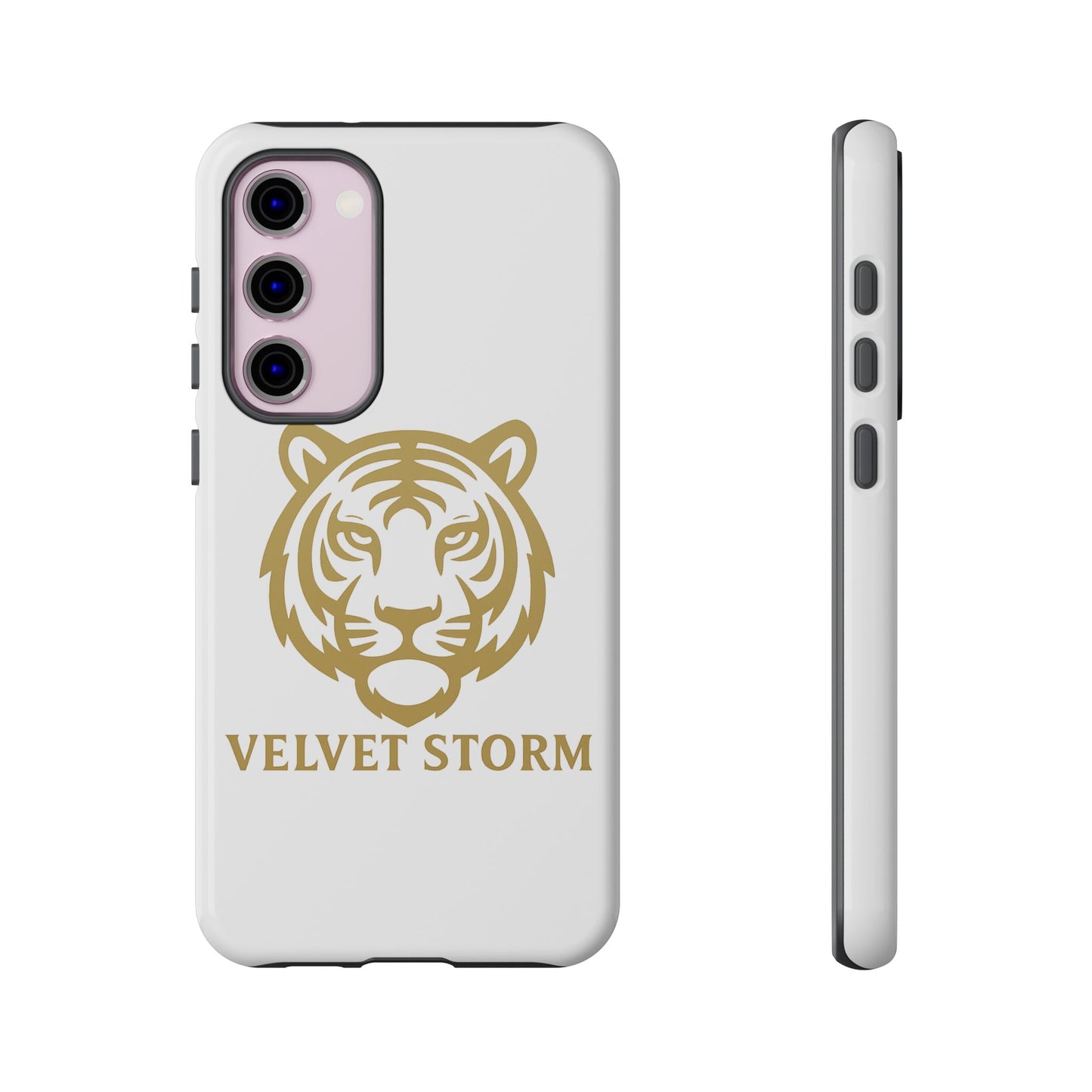 Stylish Phone Case for Tough Protection, Tiger Design, Velvet Storm, Gifts for Animal Lovers, Unique Phone Accessories
