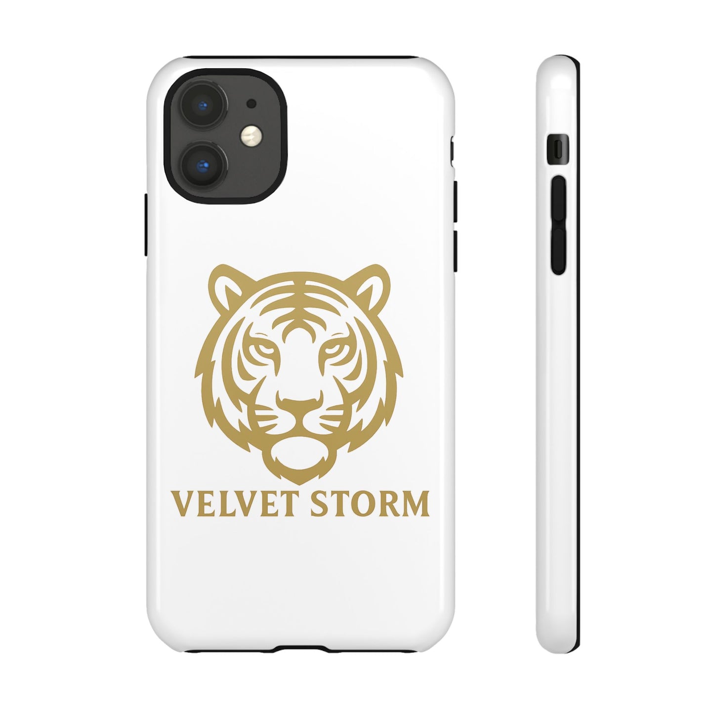 Stylish Phone Case for Tough Protection, Tiger Design, Velvet Storm, Gifts for Animal Lovers, Unique Phone Accessories