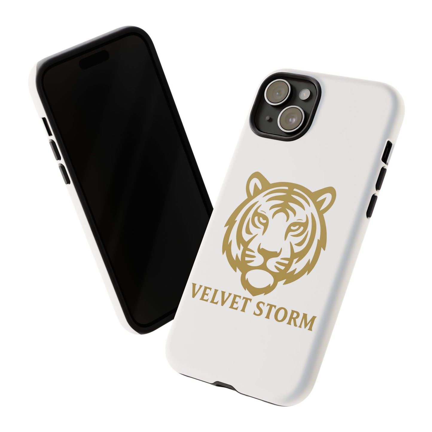 Stylish Phone Case for Tough Protection, Tiger Design, Velvet Storm, Gifts for Animal Lovers, Unique Phone Accessories