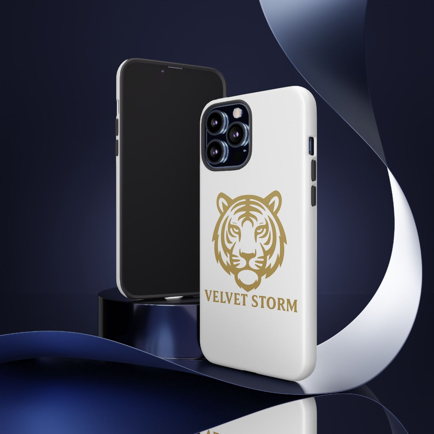 Stylish Phone Case for Tough Protection, Tiger Design, Velvet Storm, Gifts for Animal Lovers, Unique Phone Accessories