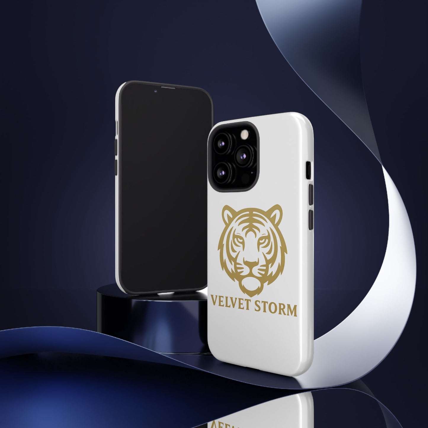 Stylish Phone Case for Tough Protection, Tiger Design, Velvet Storm, Gifts for Animal Lovers, Unique Phone Accessories