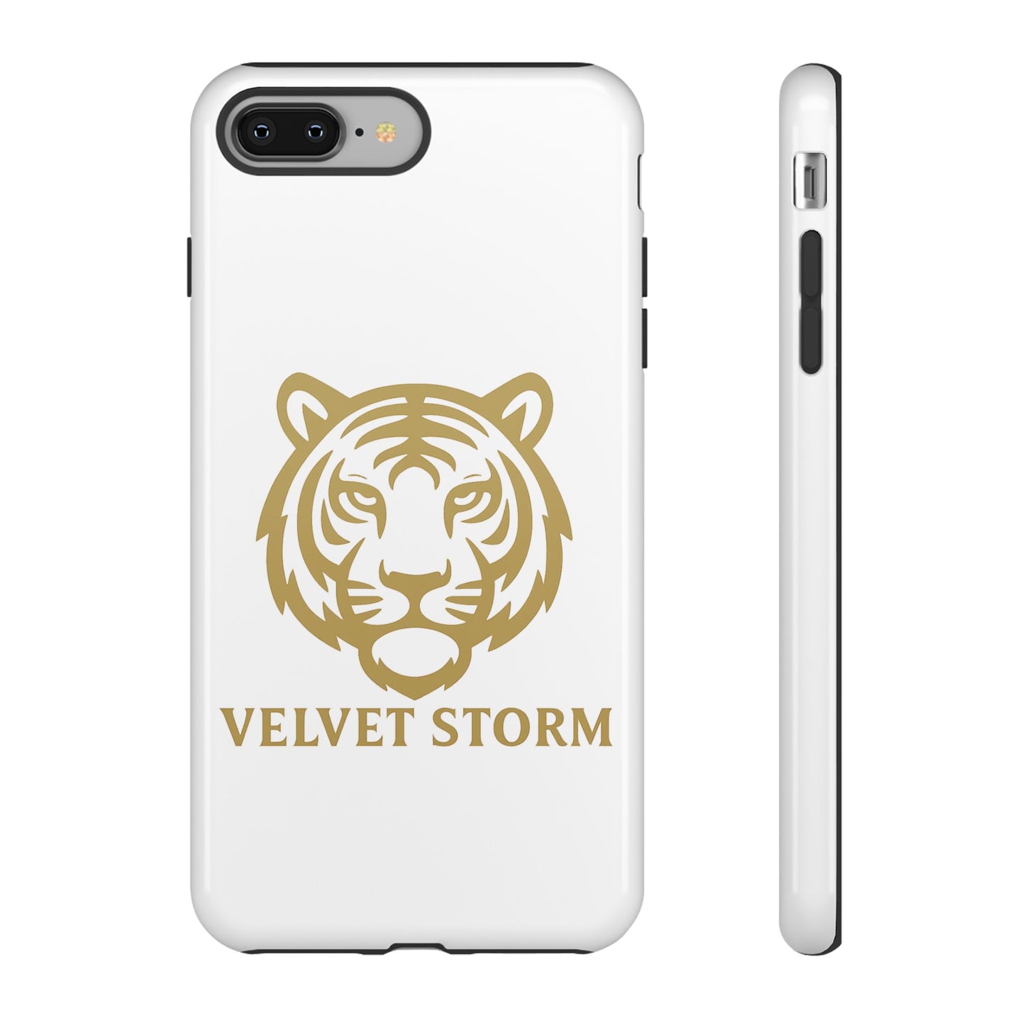 Stylish Phone Case for Tough Protection, Tiger Design, Velvet Storm, Gifts for Animal Lovers, Unique Phone Accessories