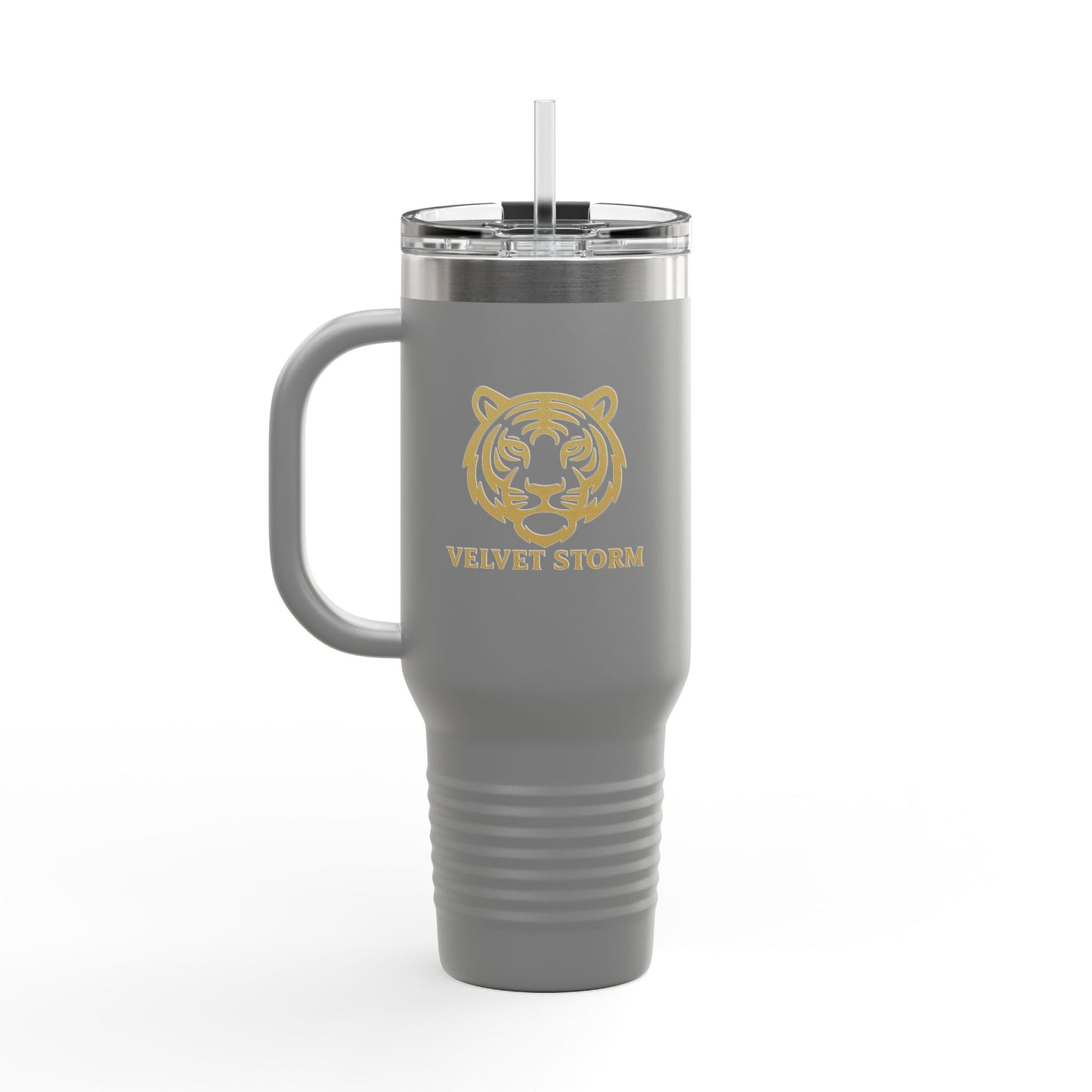Travel Mug with Tiger Design | Insulated 40oz Cup | Perfect for Adventures, Gifting, and Daily Use