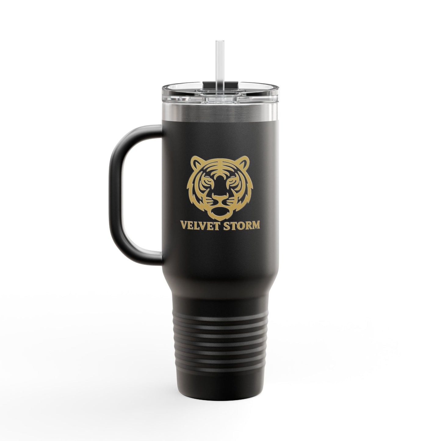 Travel Mug with Tiger Design | Insulated 40oz Cup | Perfect for Adventures, Gifting, and Daily Use
