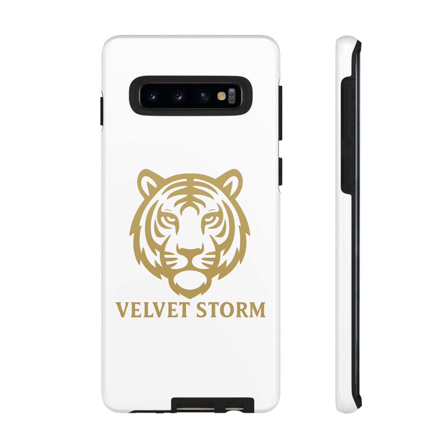 Stylish Phone Case for Tough Protection, Tiger Design, Velvet Storm, Gifts for Animal Lovers, Unique Phone Accessories