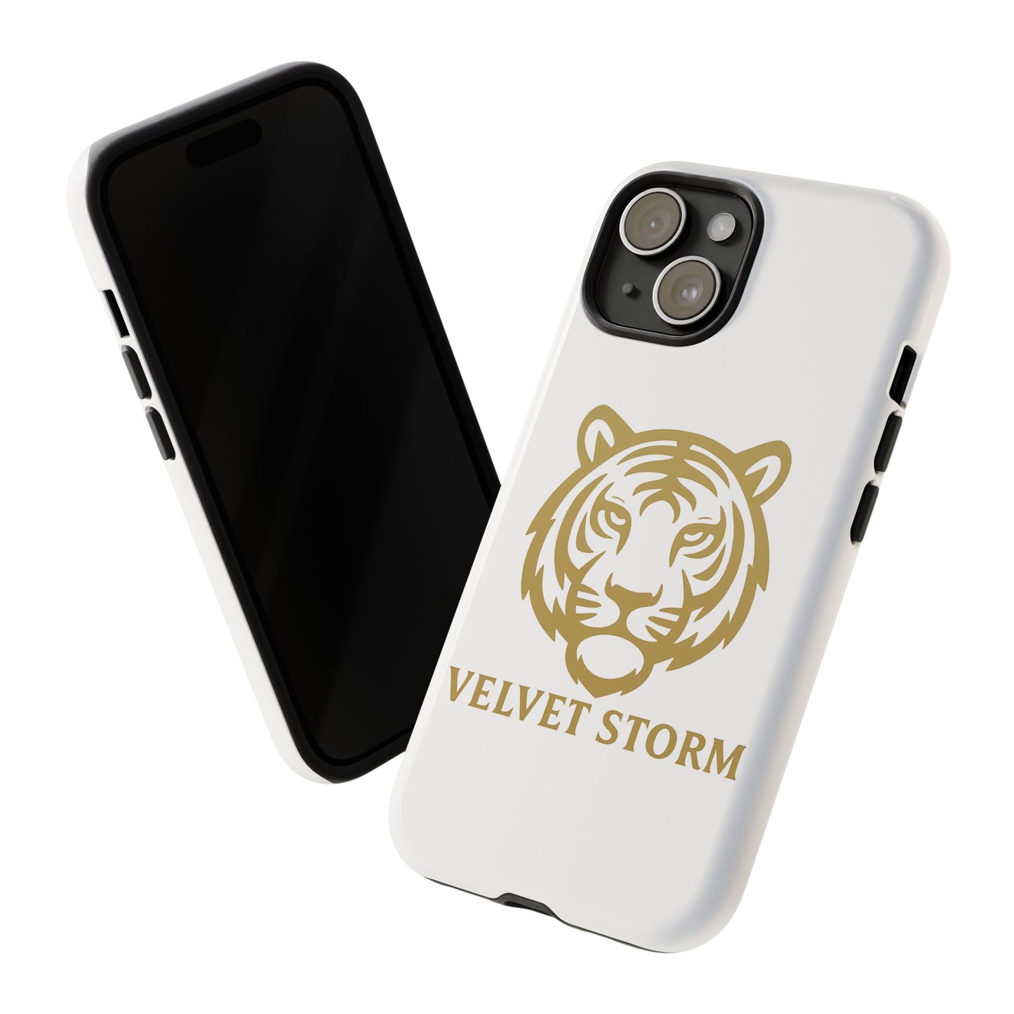 Stylish Phone Case for Tough Protection, Tiger Design, Velvet Storm, Gifts for Animal Lovers, Unique Phone Accessories