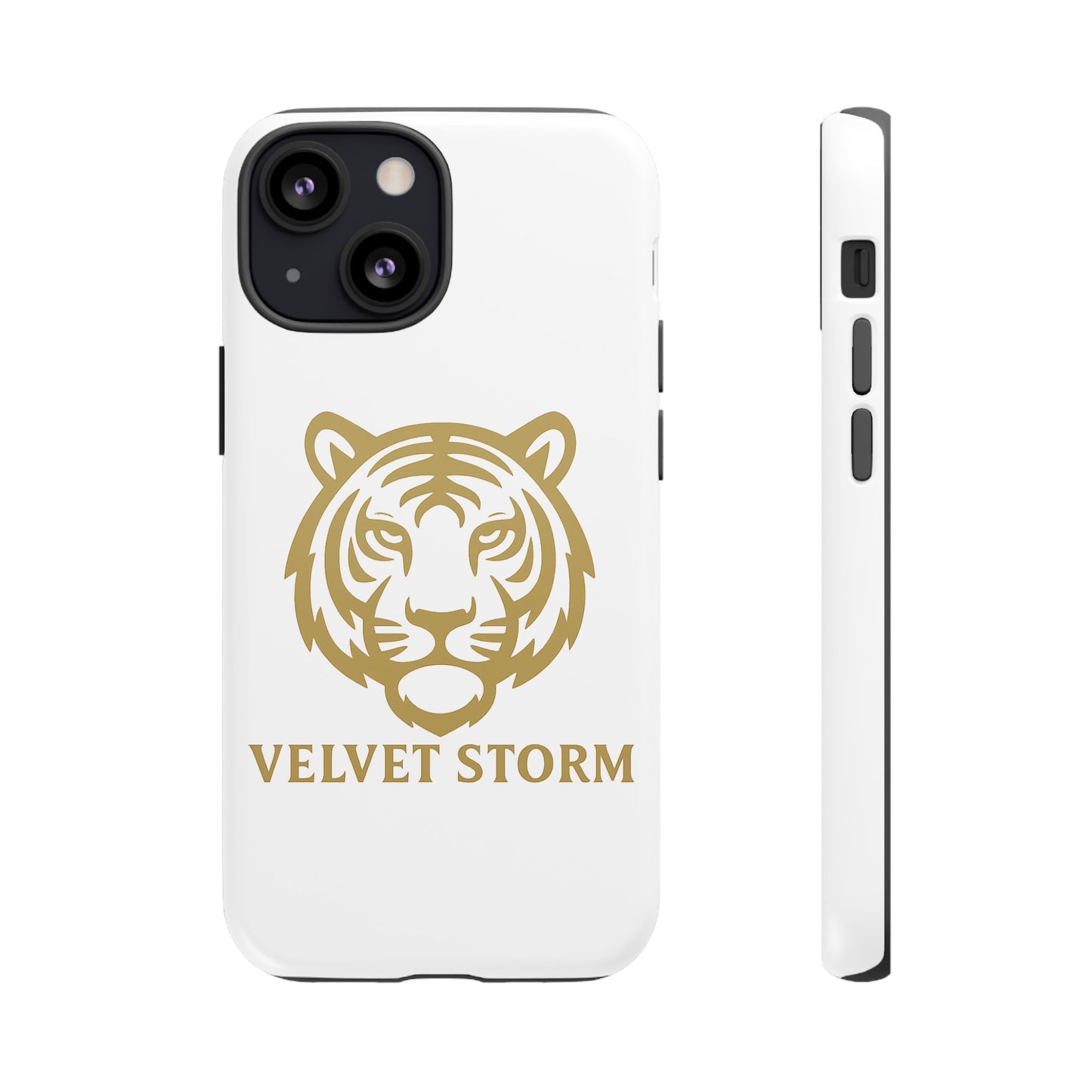 Stylish Phone Case for Tough Protection, Tiger Design, Velvet Storm, Gifts for Animal Lovers, Unique Phone Accessories