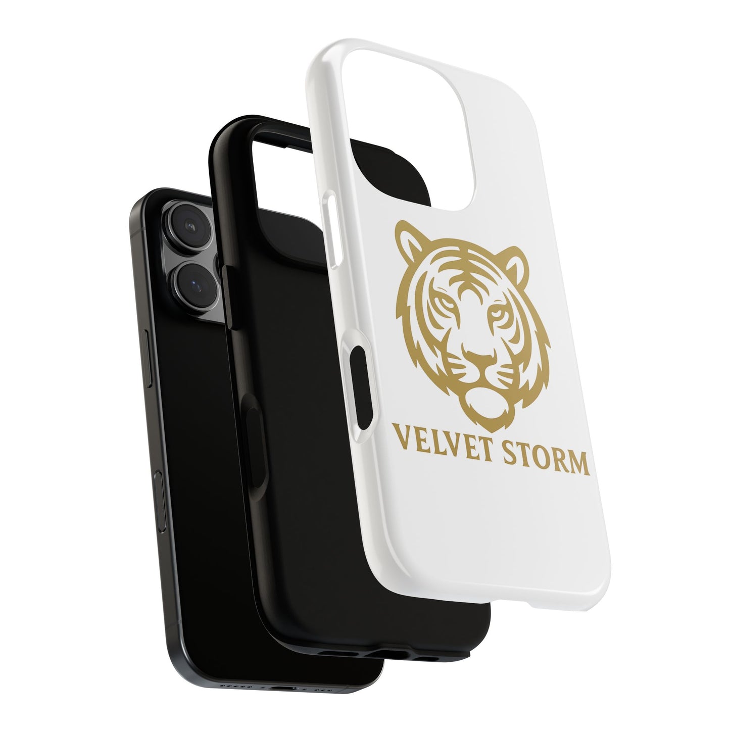Stylish Phone Case for Tough Protection, Tiger Design, Velvet Storm, Gifts for Animal Lovers, Unique Phone Accessories