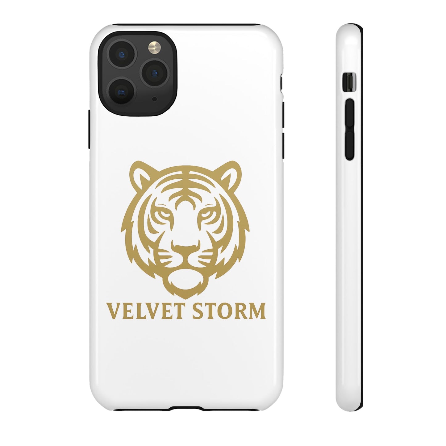 Stylish Phone Case for Tough Protection, Tiger Design, Velvet Storm, Gifts for Animal Lovers, Unique Phone Accessories