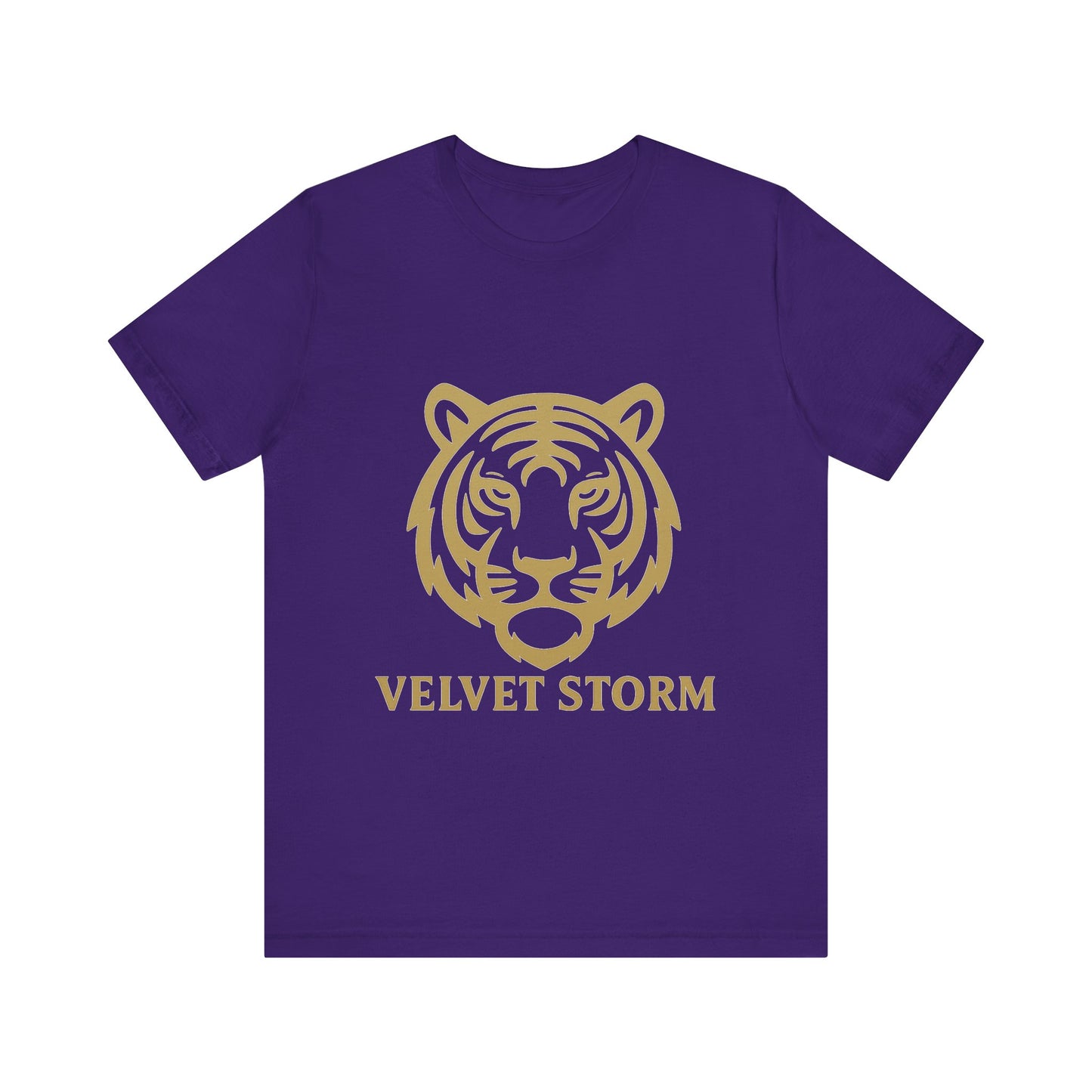Stylish Tiger Print Tee, Unisex Jersey T-Shirt, Relaxed Fit Top, Gift for Wildlife Lovers, Casual Wear