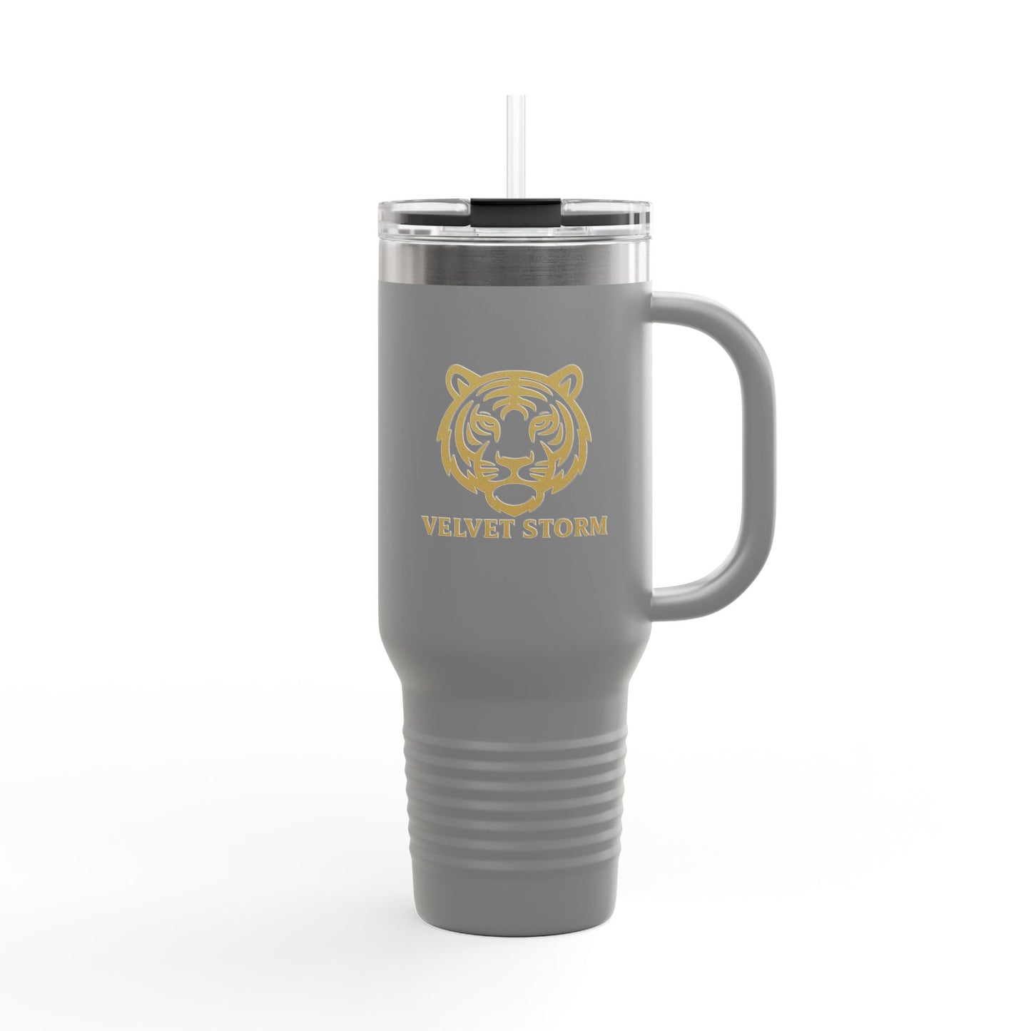 Travel Mug with Tiger Design | Insulated 40oz Cup | Perfect for Adventures, Gifting, and Daily Use