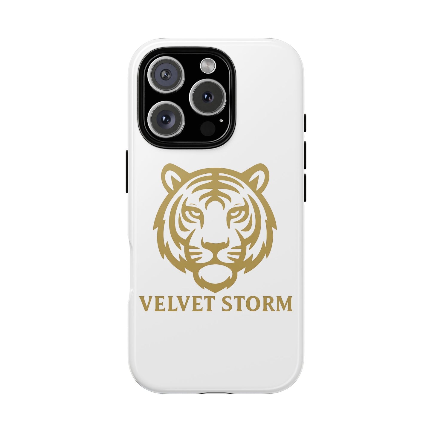 Stylish Phone Case for Tough Protection, Tiger Design, Velvet Storm, Gifts for Animal Lovers, Unique Phone Accessories