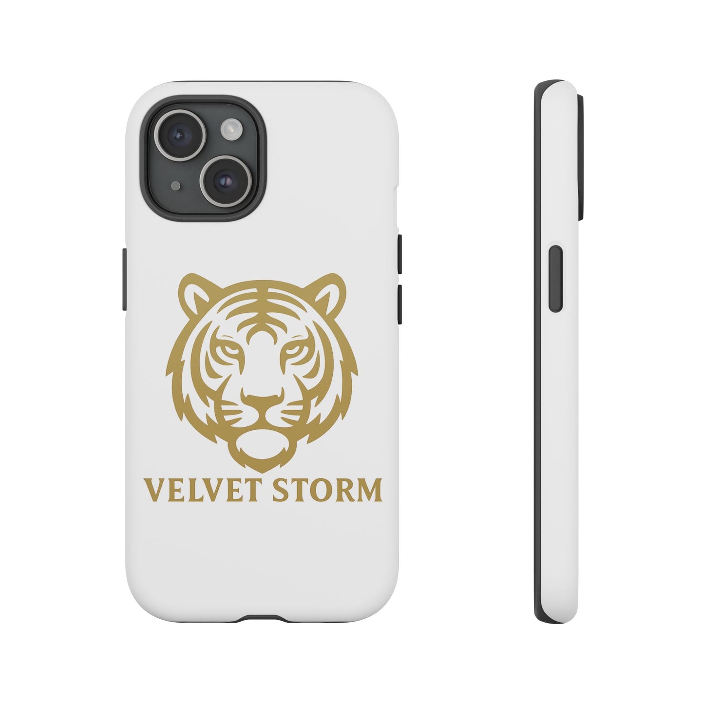 Stylish Phone Case for Tough Protection, Tiger Design, Velvet Storm, Gifts for Animal Lovers, Unique Phone Accessories
