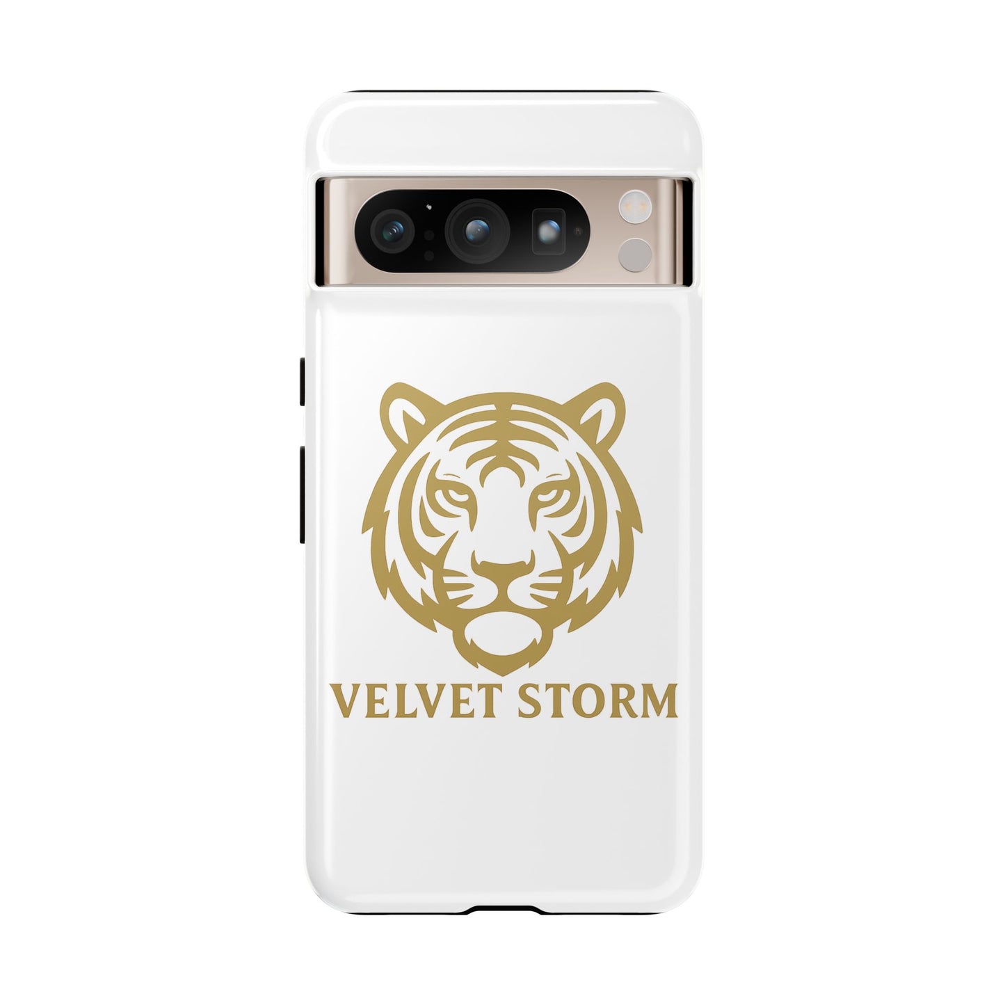 Stylish Phone Case for Tough Protection, Tiger Design, Velvet Storm, Gifts for Animal Lovers, Unique Phone Accessories