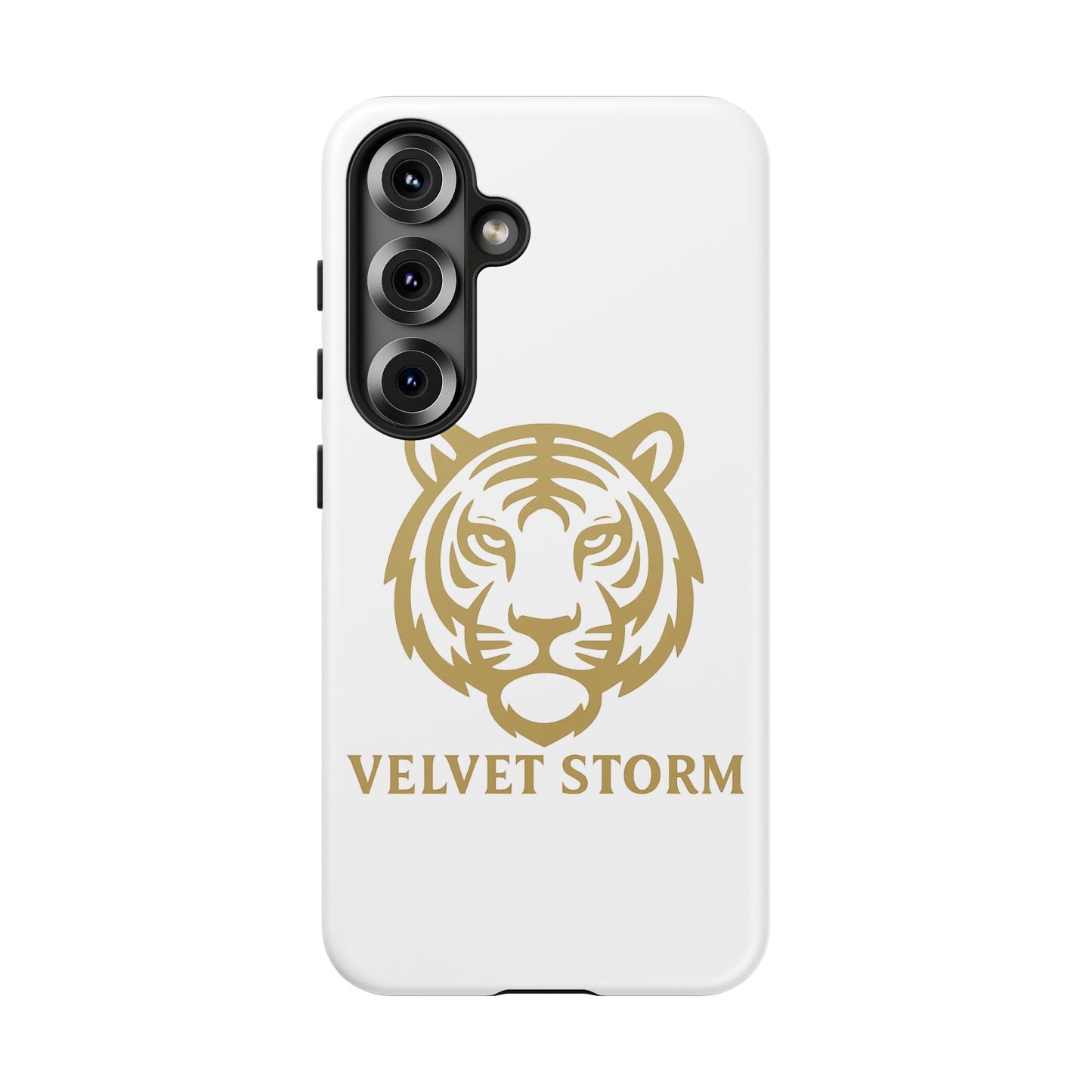 Stylish Phone Case for Tough Protection, Tiger Design, Velvet Storm, Gifts for Animal Lovers, Unique Phone Accessories