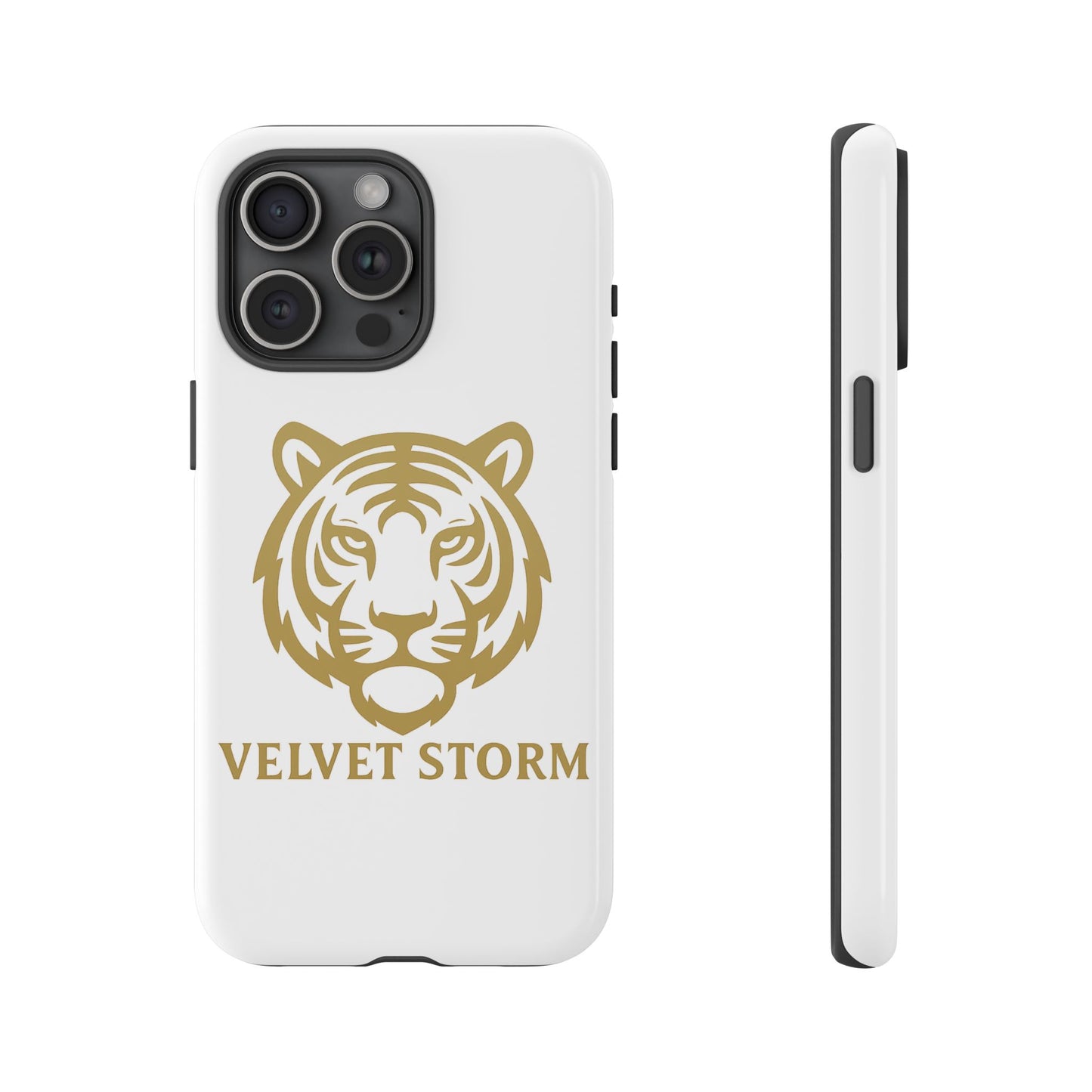 Stylish Phone Case for Tough Protection, Tiger Design, Velvet Storm, Gifts for Animal Lovers, Unique Phone Accessories