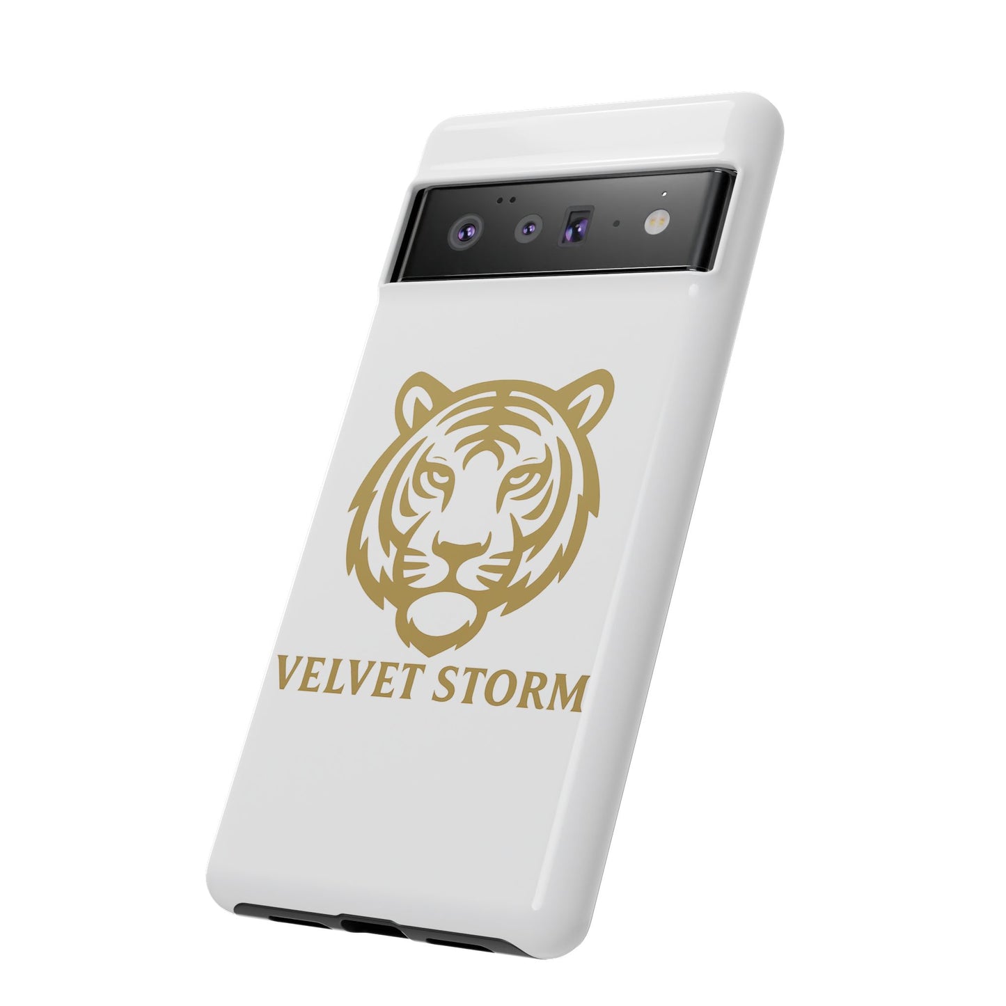 Stylish Phone Case for Tough Protection, Tiger Design, Velvet Storm, Gifts for Animal Lovers, Unique Phone Accessories