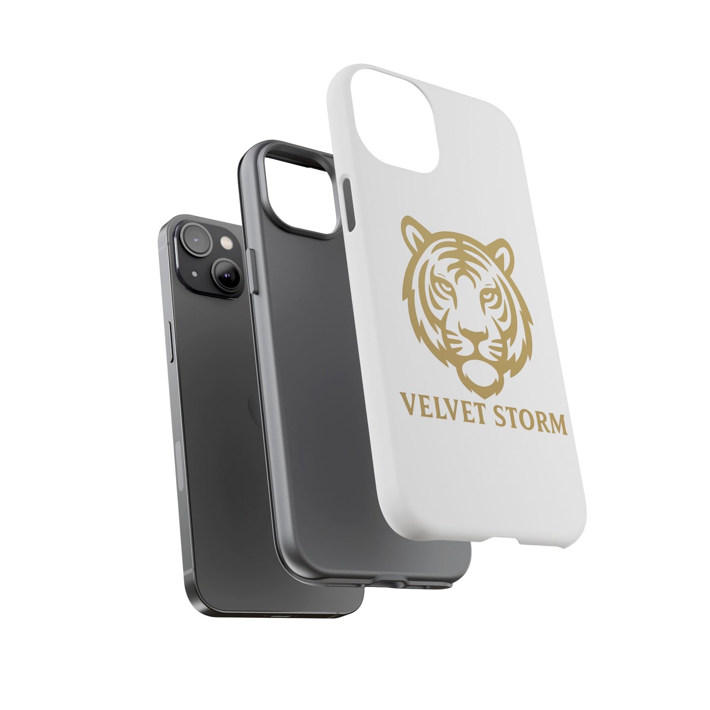 Stylish Phone Case for Tough Protection, Tiger Design, Velvet Storm, Gifts for Animal Lovers, Unique Phone Accessories