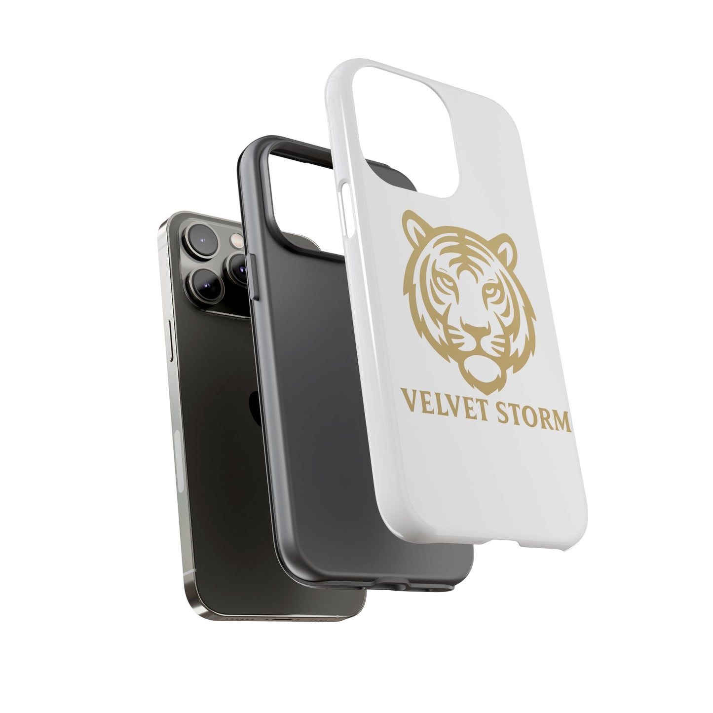 Stylish Phone Case for Tough Protection, Tiger Design, Velvet Storm, Gifts for Animal Lovers, Unique Phone Accessories