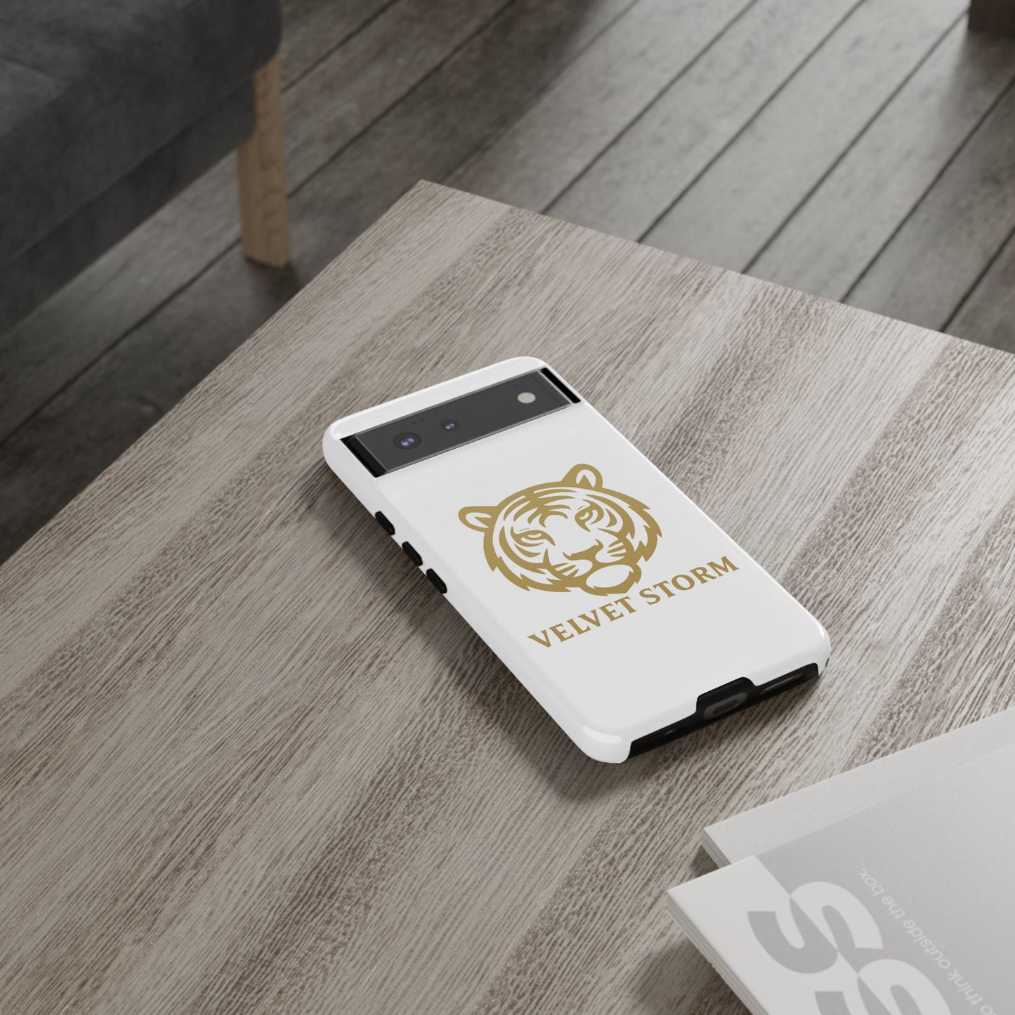 Stylish Phone Case for Tough Protection, Tiger Design, Velvet Storm, Gifts for Animal Lovers, Unique Phone Accessories