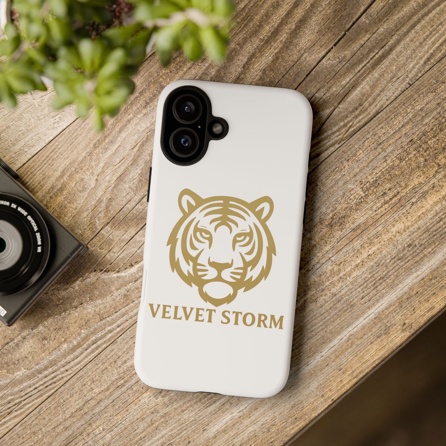 Stylish Phone Case for Tough Protection, Tiger Design, Velvet Storm, Gifts for Animal Lovers, Unique Phone Accessories