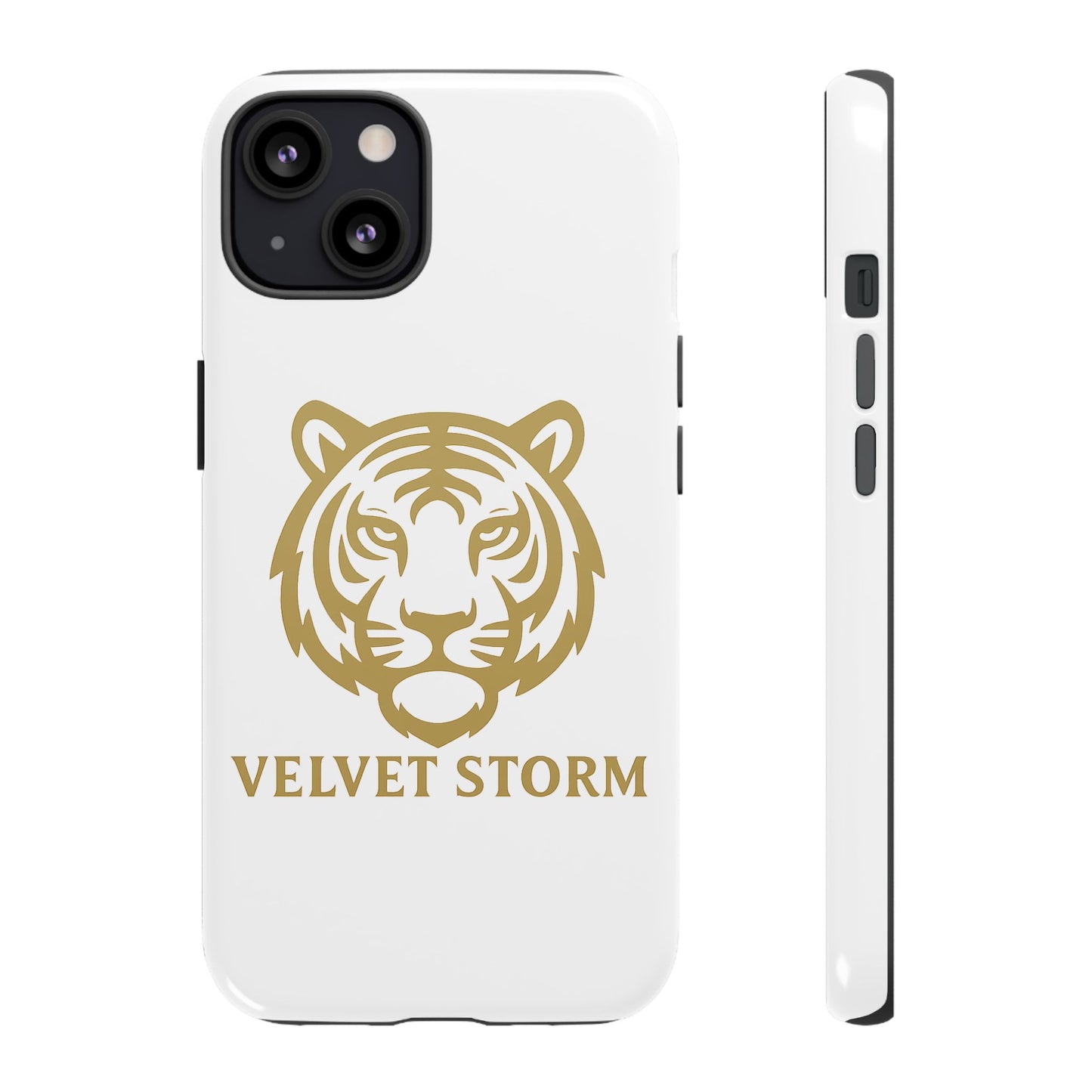 Stylish Phone Case for Tough Protection, Tiger Design, Velvet Storm, Gifts for Animal Lovers, Unique Phone Accessories