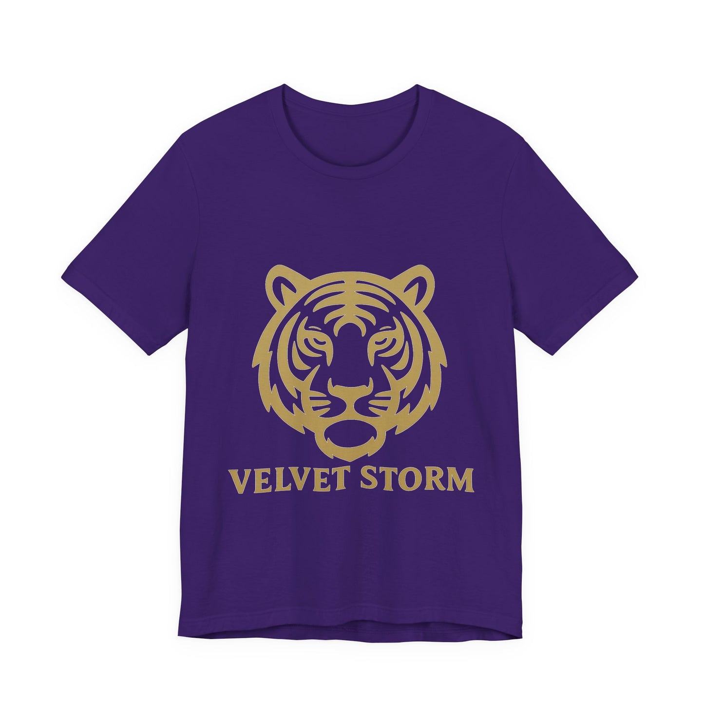 Stylish Tiger Print Tee, Unisex Jersey T-Shirt, Relaxed Fit Top, Gift for Wildlife Lovers, Casual Wear
