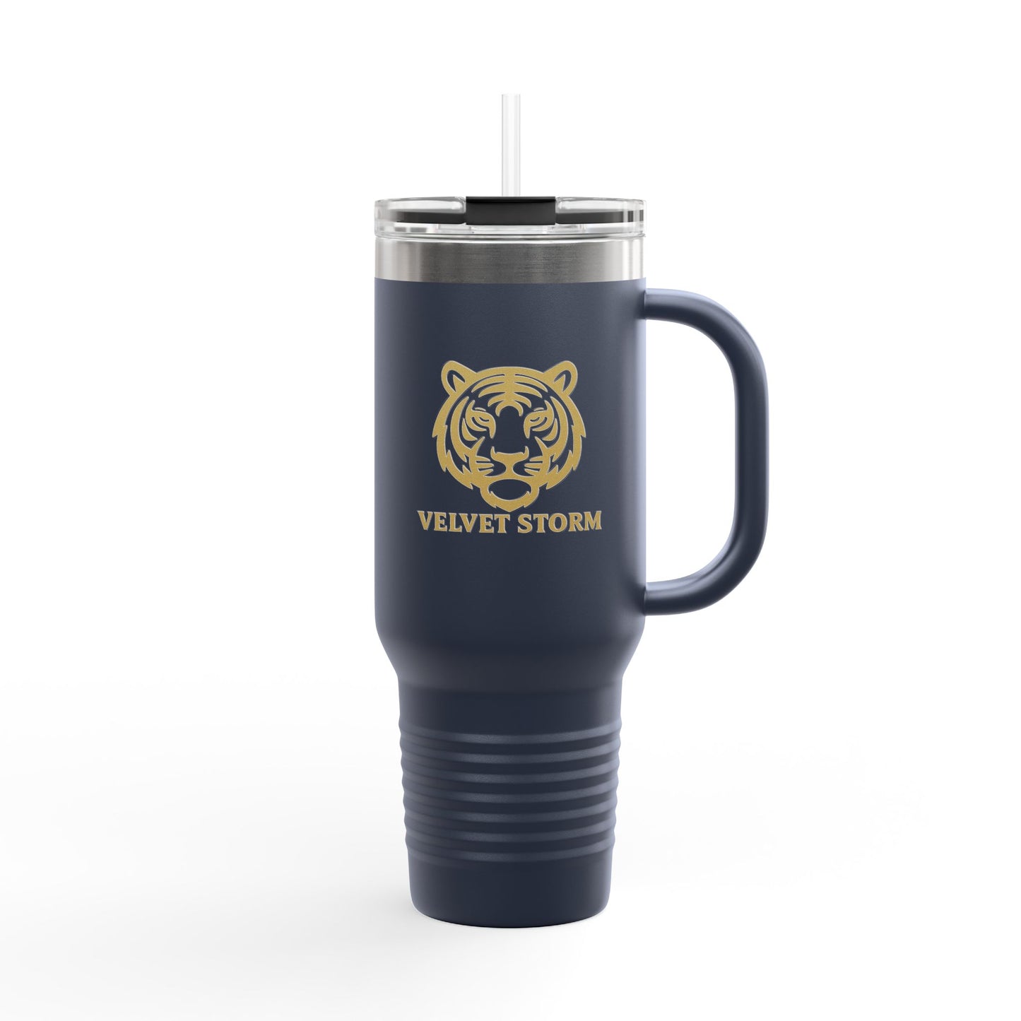 Travel Mug with Tiger Design | Insulated 40oz Cup | Perfect for Adventures, Gifting, and Daily Use