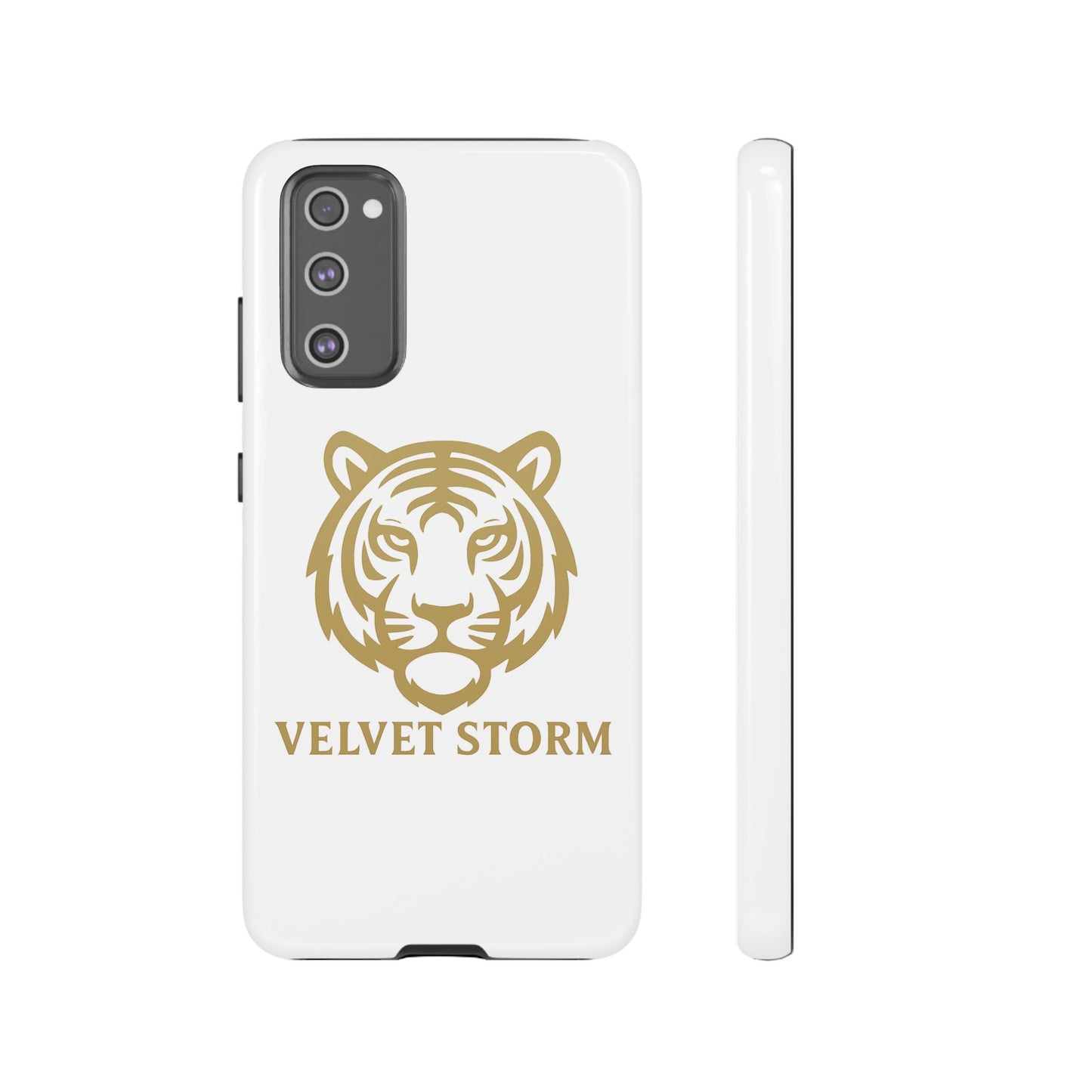 Stylish Phone Case for Tough Protection, Tiger Design, Velvet Storm, Gifts for Animal Lovers, Unique Phone Accessories