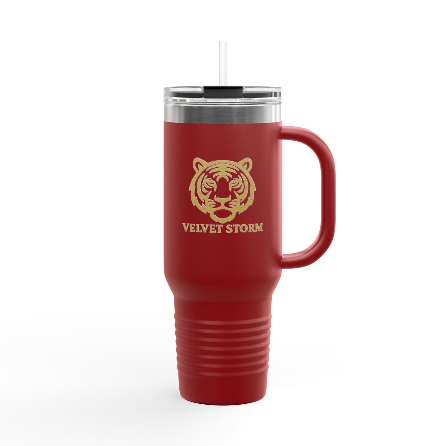 Travel Mug with Tiger Design | Insulated 40oz Cup | Perfect for Adventures, Gifting, and Daily Use