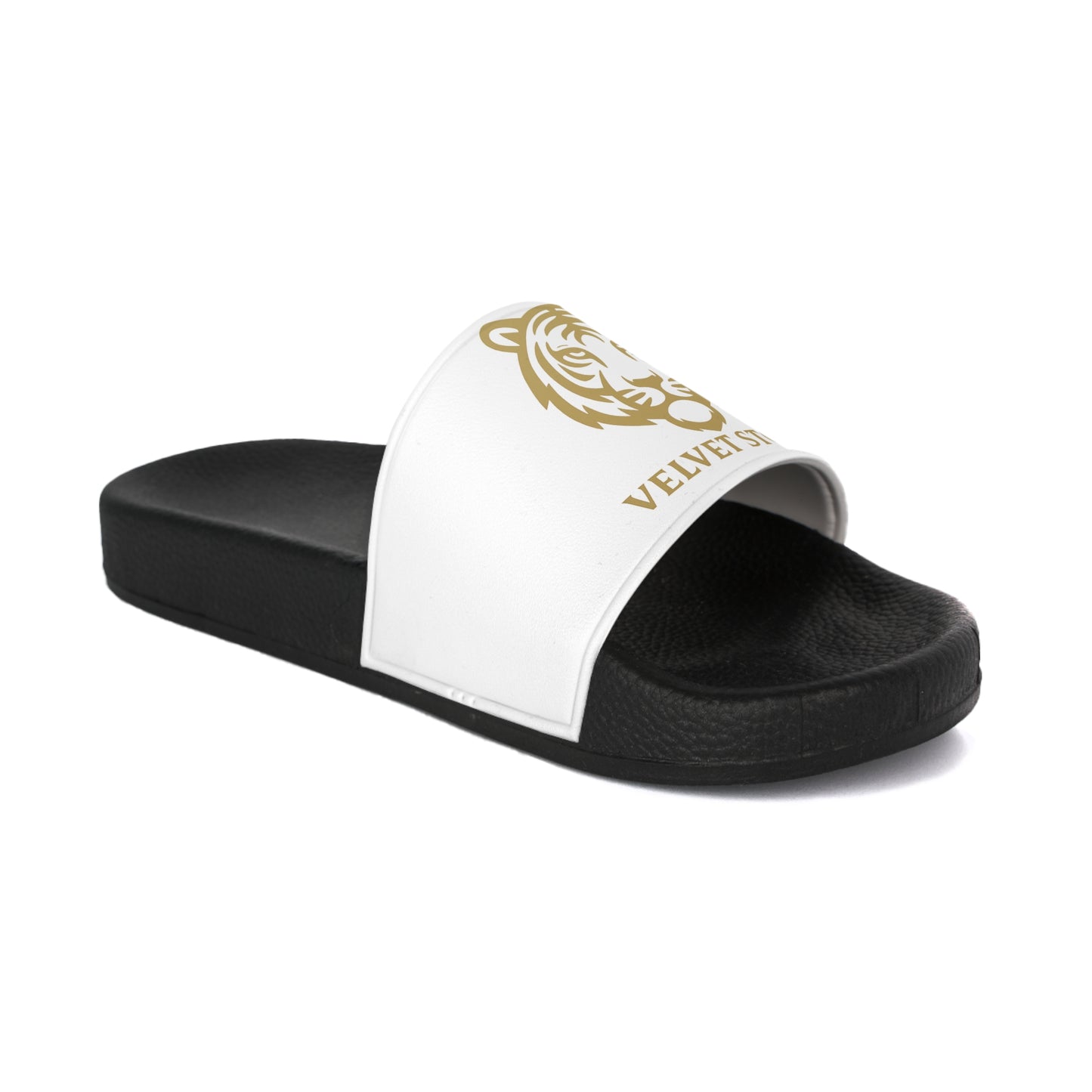 Men's Slide Sandals with Tiger Design, Comfortable Summer Footwear, Perfect for Beach, Casual Wear, Gifts for Him