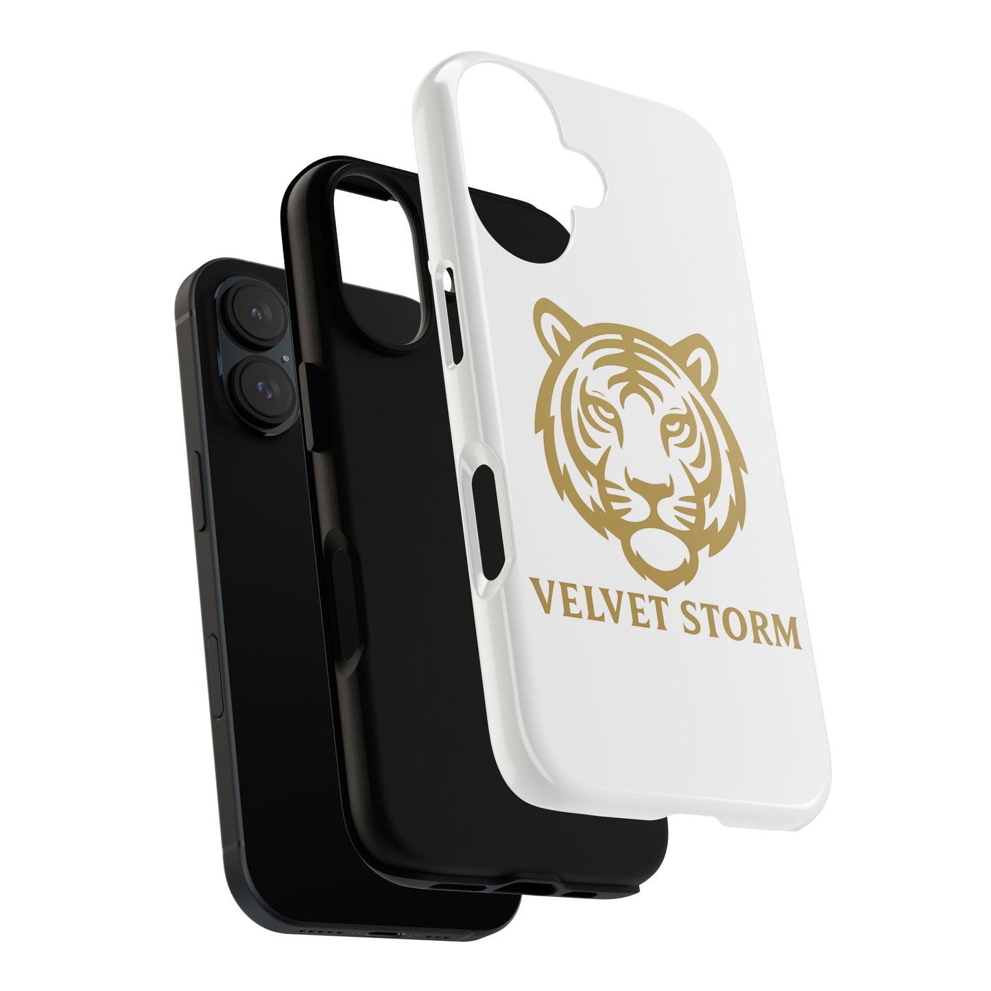 Stylish Phone Case for Tough Protection, Tiger Design, Velvet Storm, Gifts for Animal Lovers, Unique Phone Accessories