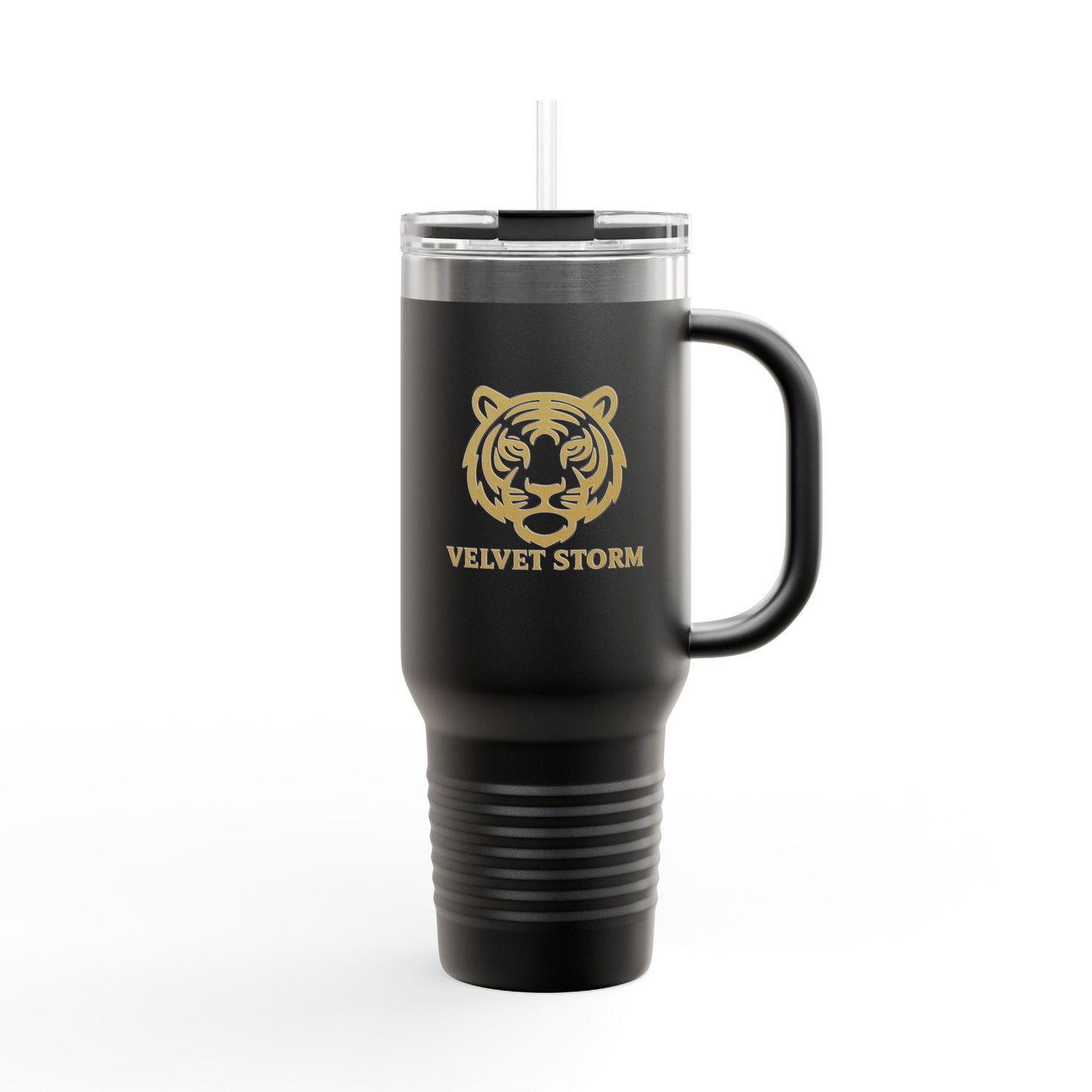 Travel Mug with Tiger Design | Insulated 40oz Cup | Perfect for Adventures, Gifting, and Daily Use