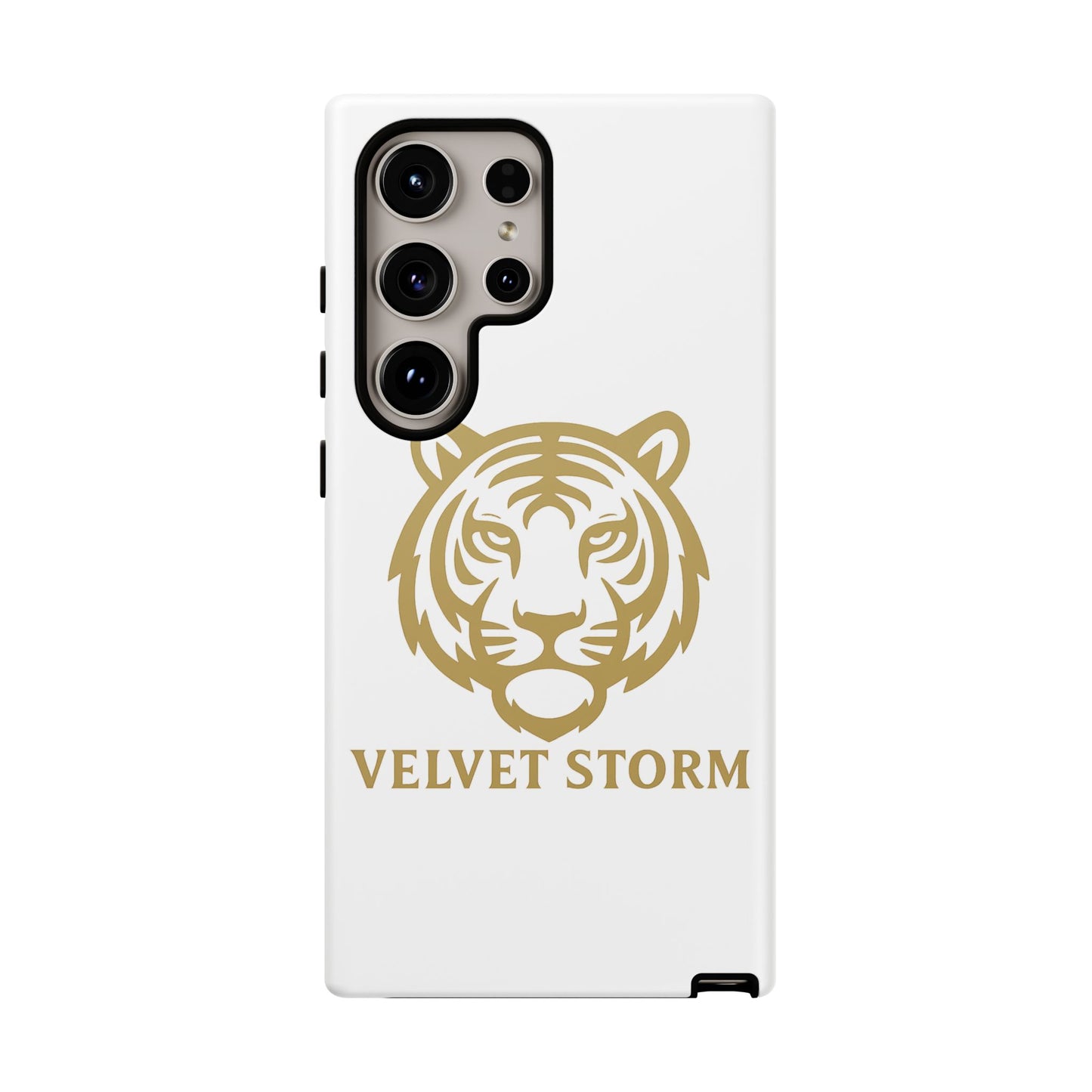 Stylish Phone Case for Tough Protection, Tiger Design, Velvet Storm, Gifts for Animal Lovers, Unique Phone Accessories