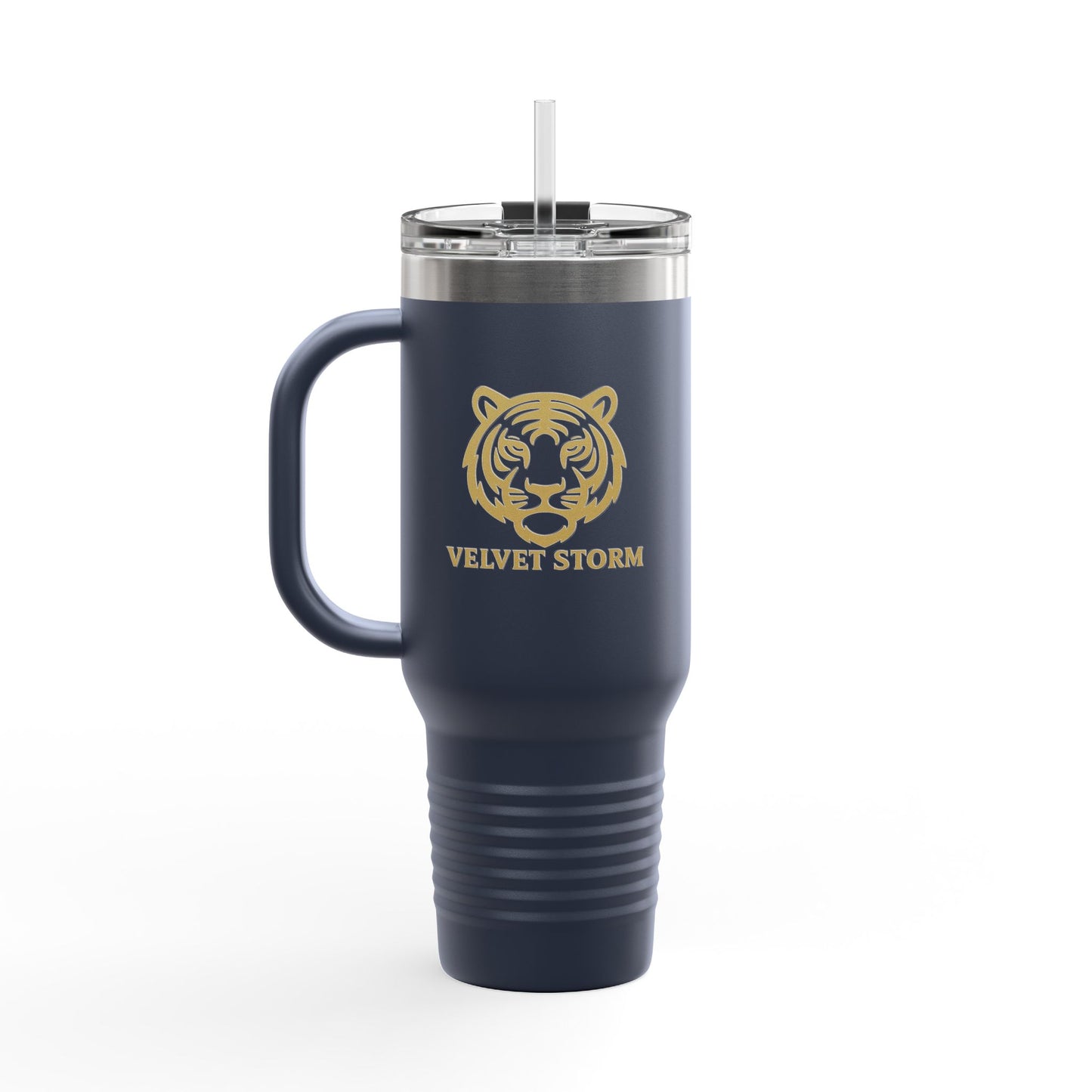 Travel Mug with Tiger Design | Insulated 40oz Cup | Perfect for Adventures, Gifting, and Daily Use