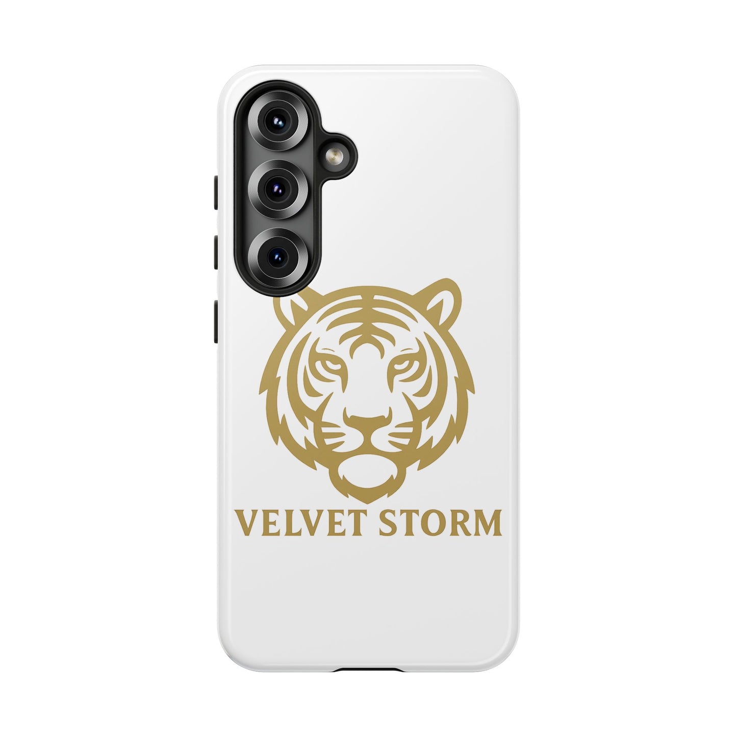 Stylish Phone Case for Tough Protection, Tiger Design, Velvet Storm, Gifts for Animal Lovers, Unique Phone Accessories