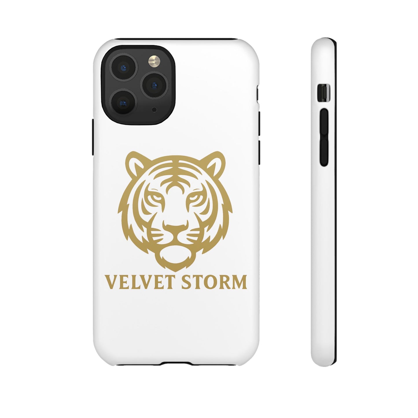 Stylish Phone Case for Tough Protection, Tiger Design, Velvet Storm, Gifts for Animal Lovers, Unique Phone Accessories