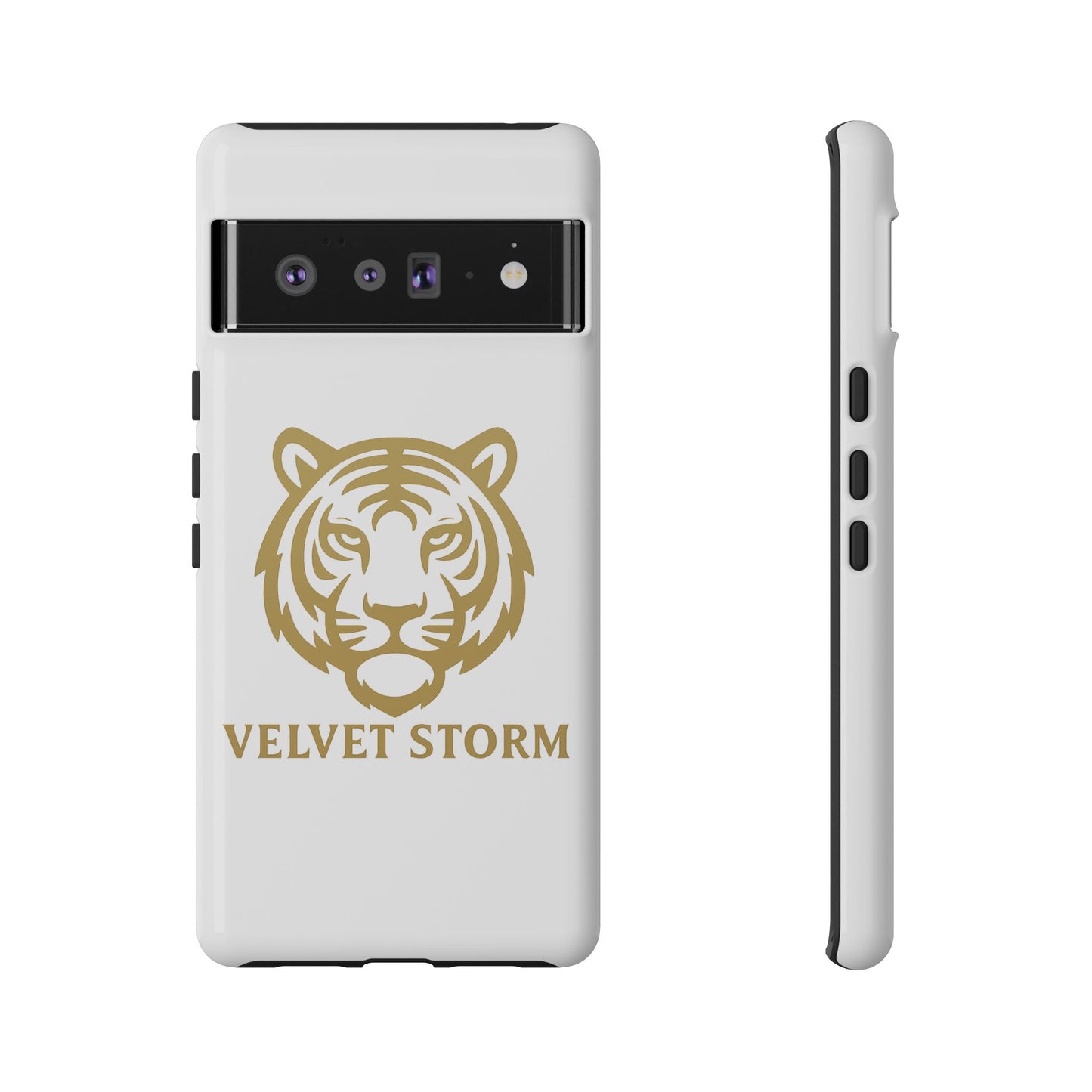 Stylish Phone Case for Tough Protection, Tiger Design, Velvet Storm, Gifts for Animal Lovers, Unique Phone Accessories