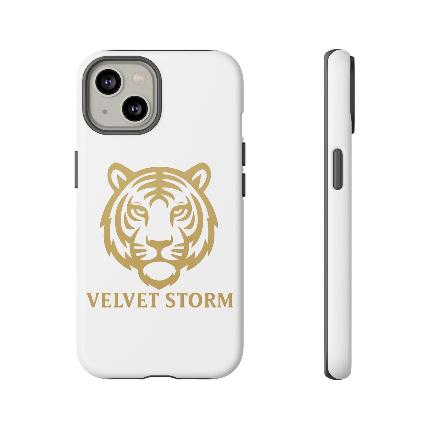 Stylish Phone Case for Tough Protection, Tiger Design, Velvet Storm, Gifts for Animal Lovers, Unique Phone Accessories