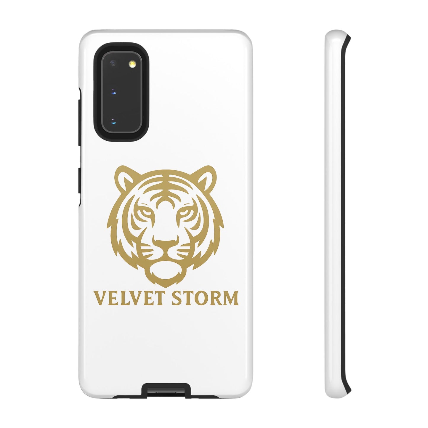 Stylish Phone Case for Tough Protection, Tiger Design, Velvet Storm, Gifts for Animal Lovers, Unique Phone Accessories