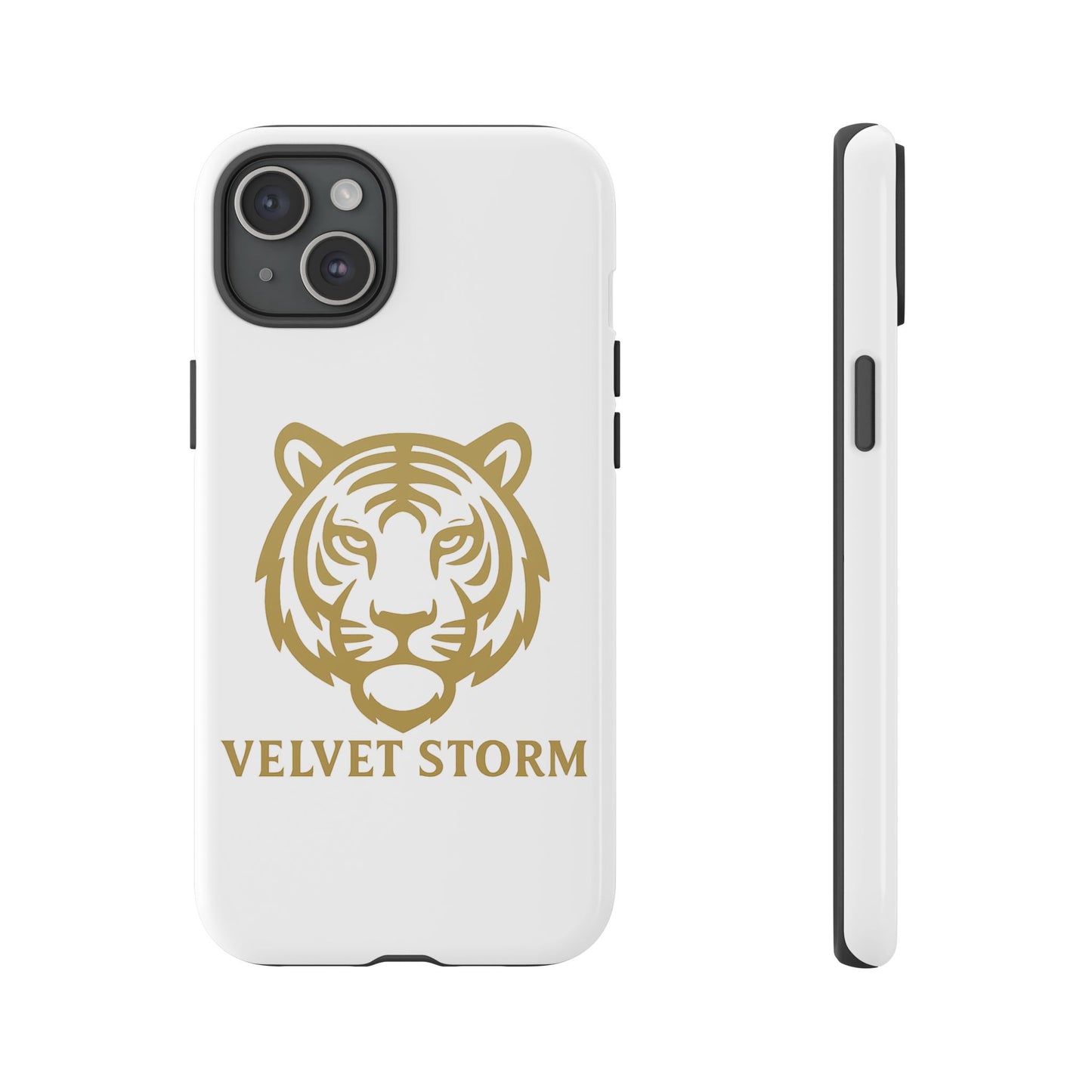 Stylish Phone Case for Tough Protection, Tiger Design, Velvet Storm, Gifts for Animal Lovers, Unique Phone Accessories