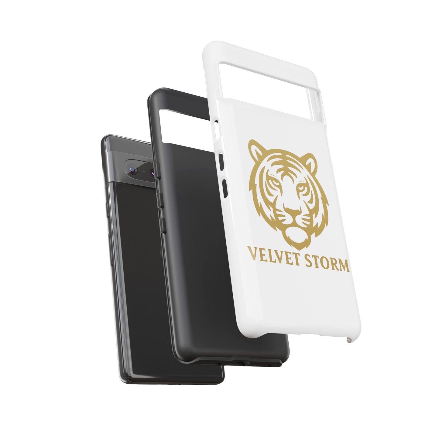 Stylish Phone Case for Tough Protection, Tiger Design, Velvet Storm, Gifts for Animal Lovers, Unique Phone Accessories
