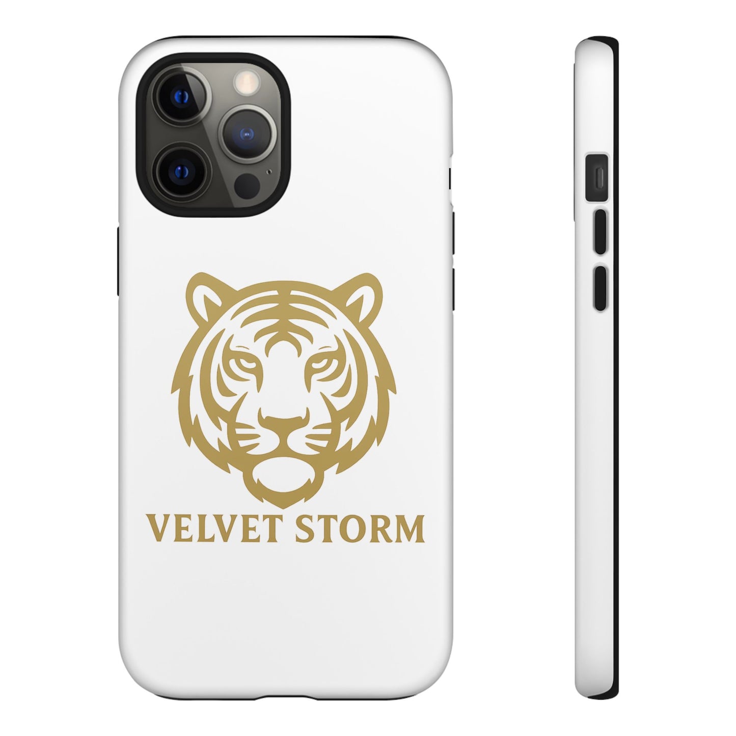 Stylish Phone Case for Tough Protection, Tiger Design, Velvet Storm, Gifts for Animal Lovers, Unique Phone Accessories