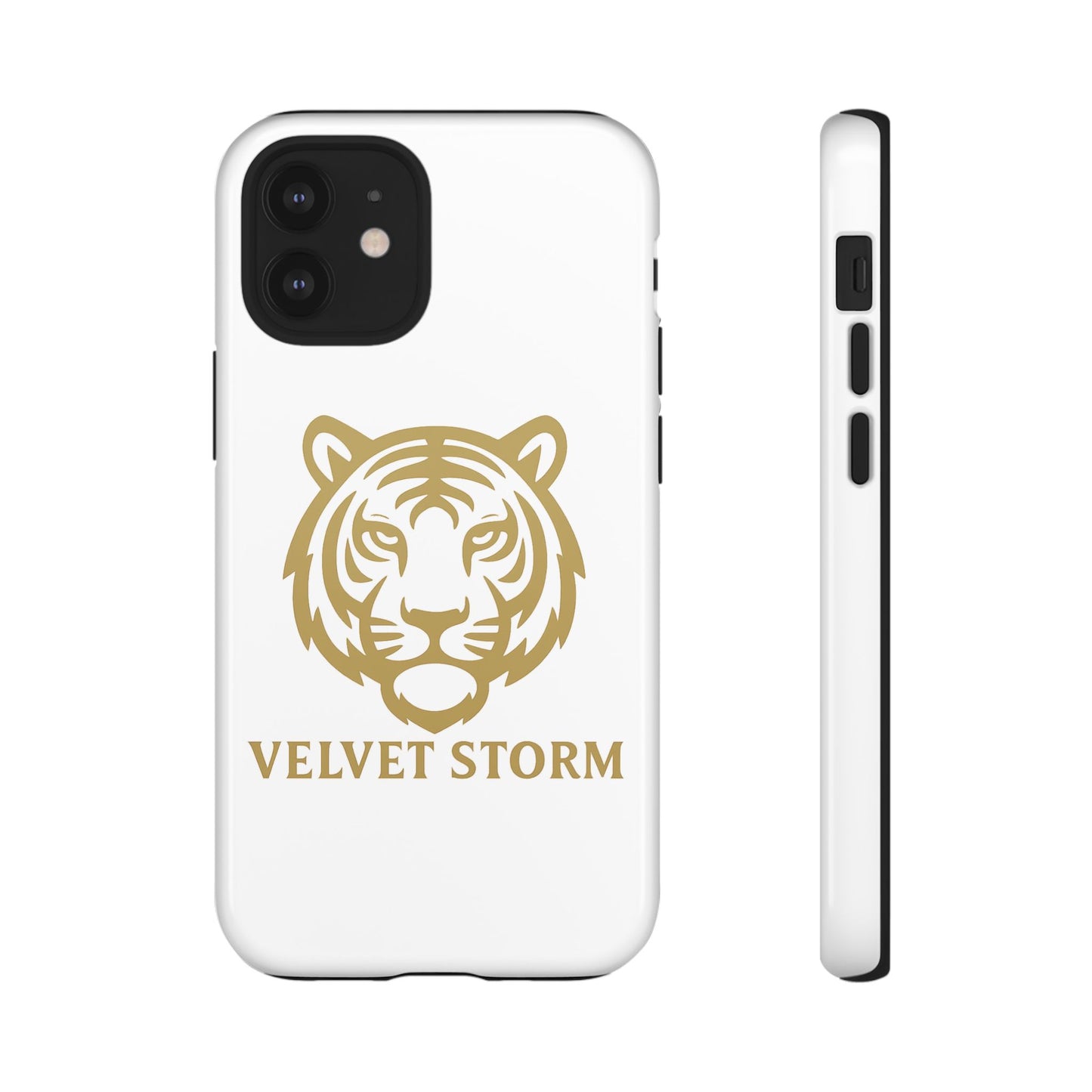 Stylish Phone Case for Tough Protection, Tiger Design, Velvet Storm, Gifts for Animal Lovers, Unique Phone Accessories