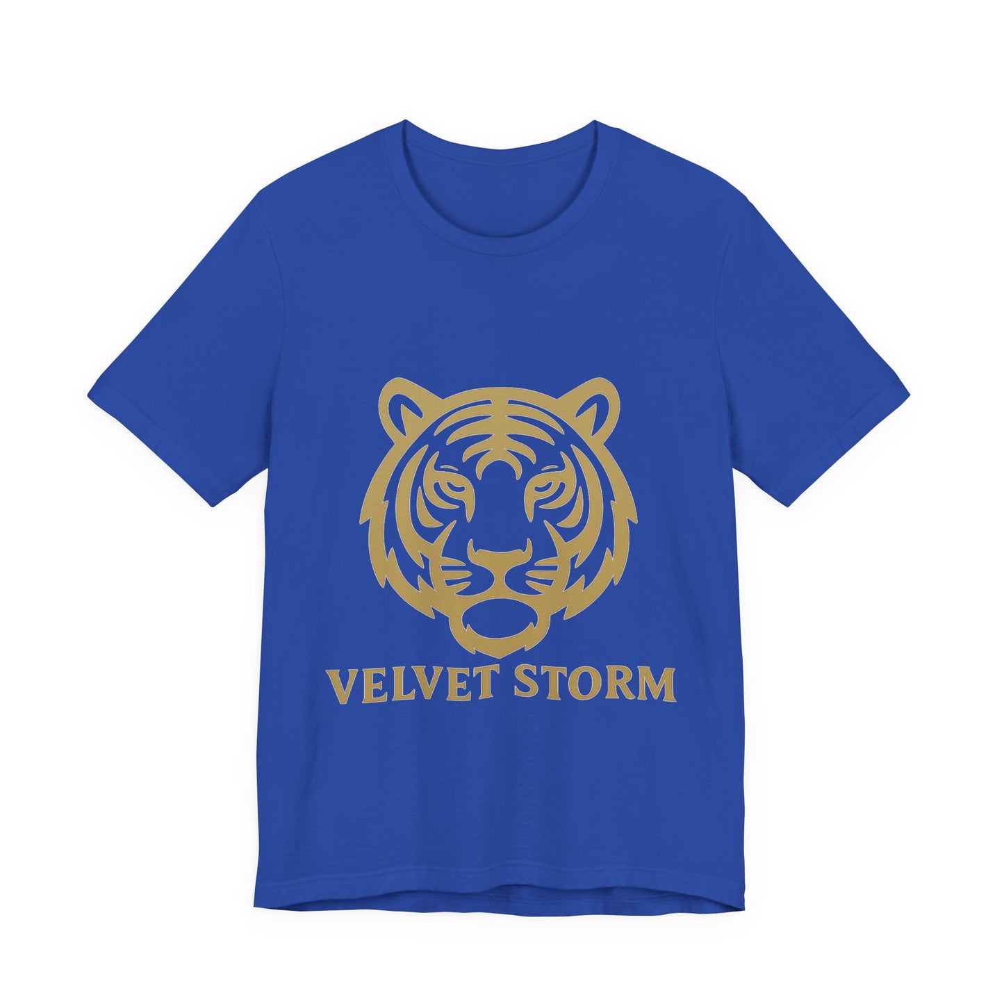 Stylish Tiger Print Tee, Unisex Jersey T-Shirt, Relaxed Fit Top, Gift for Wildlife Lovers, Casual Wear