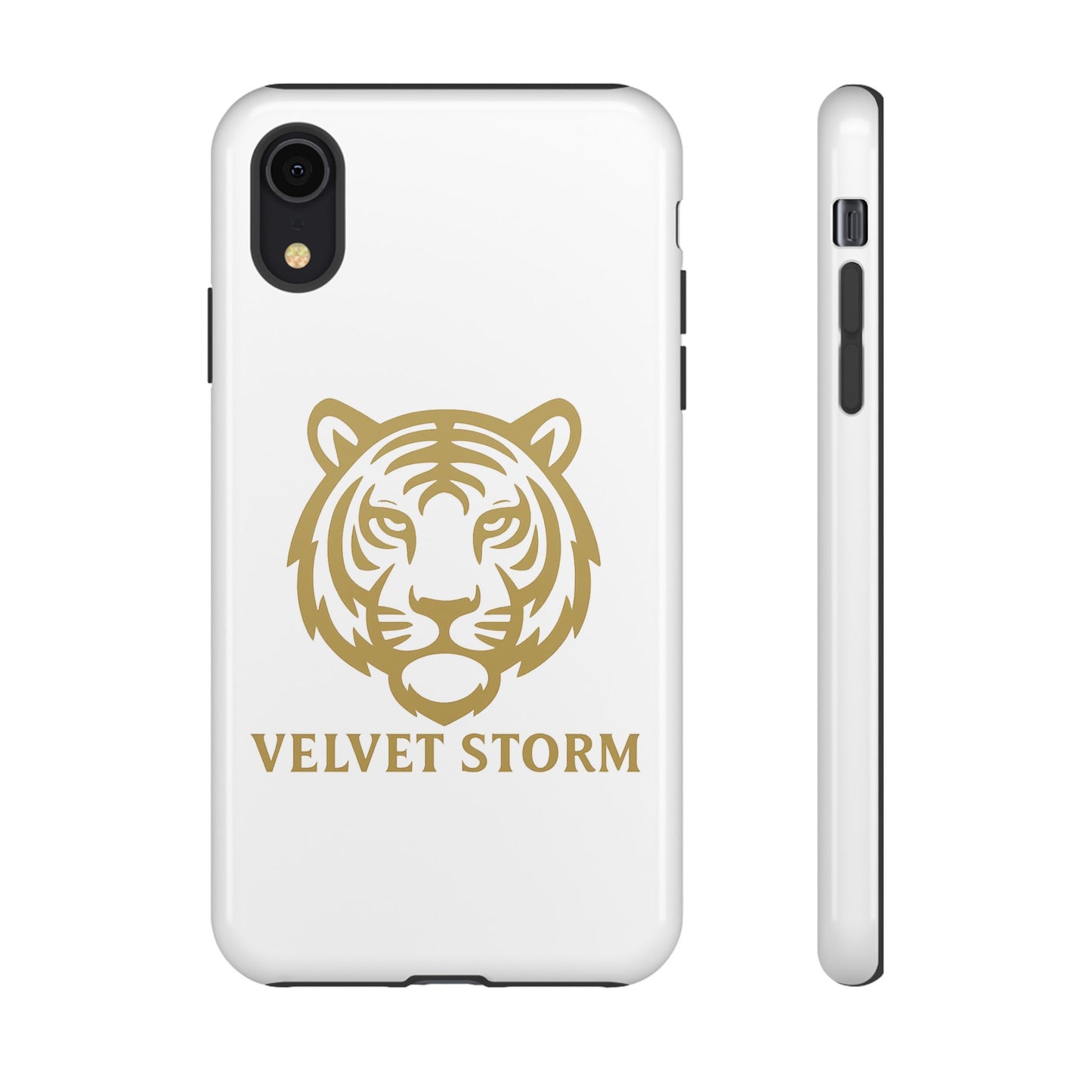 Stylish Phone Case for Tough Protection, Tiger Design, Velvet Storm, Gifts for Animal Lovers, Unique Phone Accessories