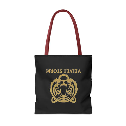 Bold Tiger Tote Bag | Velvet Storm Design, Reusable Shopping Bag, Fashion Accessories, Animal Lovers Gift, Wild Style Carryall