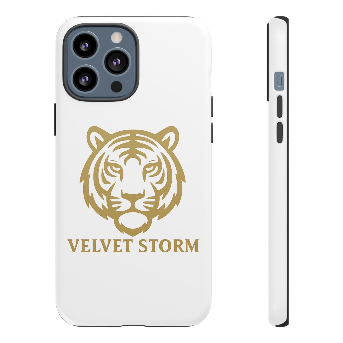 Stylish Phone Case for Tough Protection, Tiger Design, Velvet Storm, Gifts for Animal Lovers, Unique Phone Accessories
